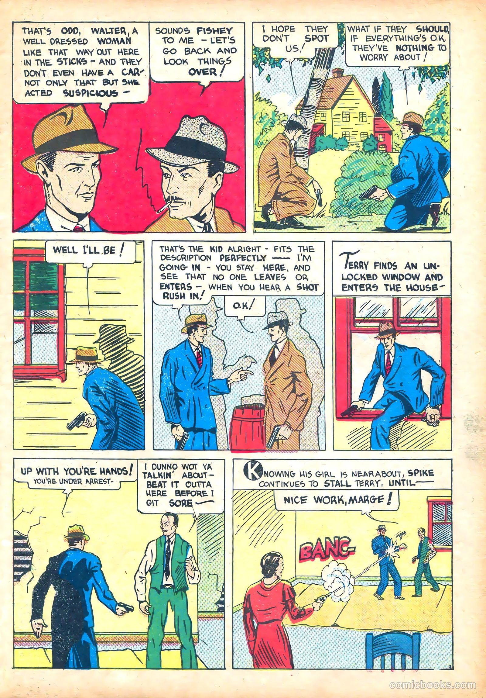 Keen Detective Funnies #1 — page 19 of 52