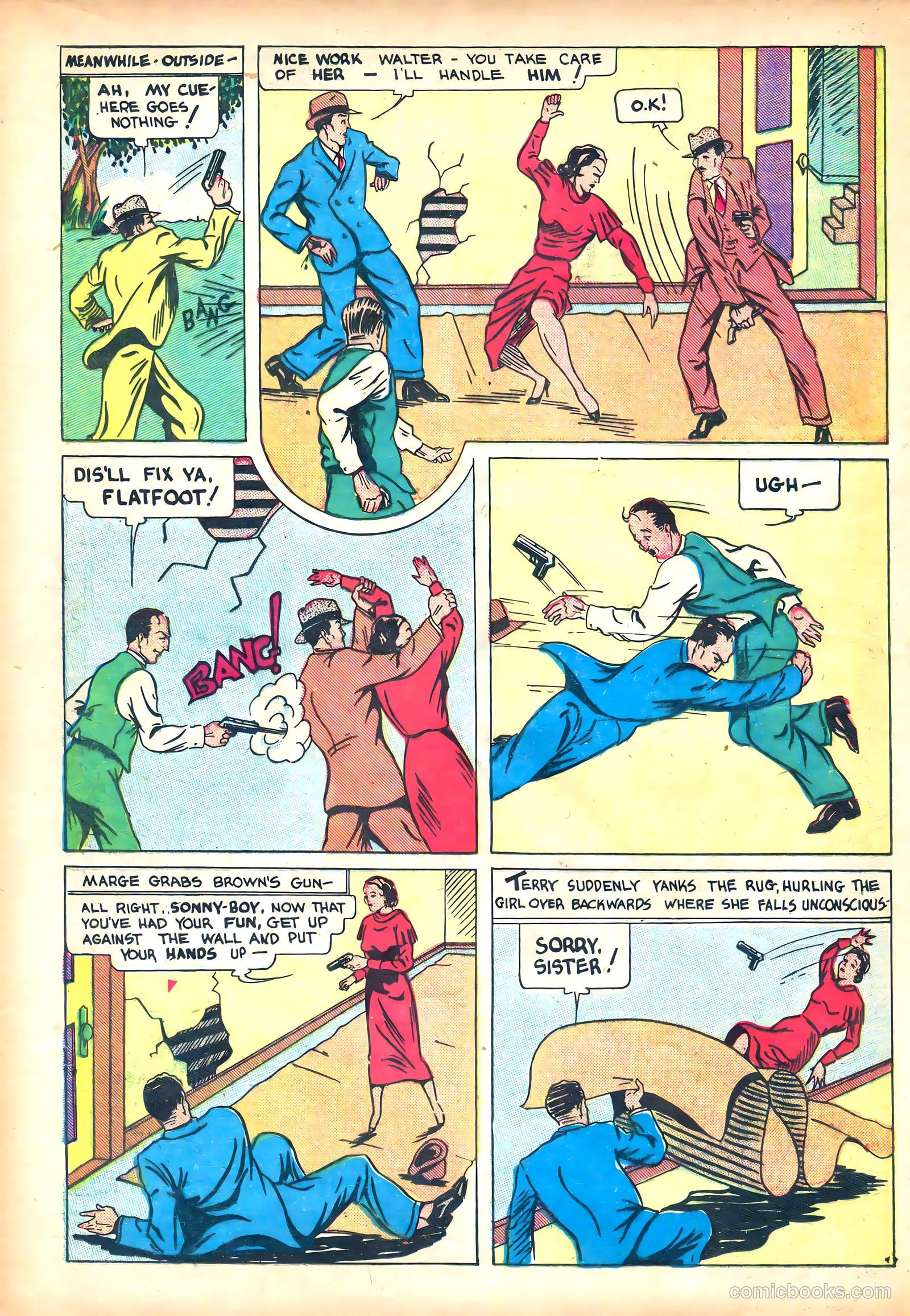 Keen Detective Funnies #1 — page 20 of 52
