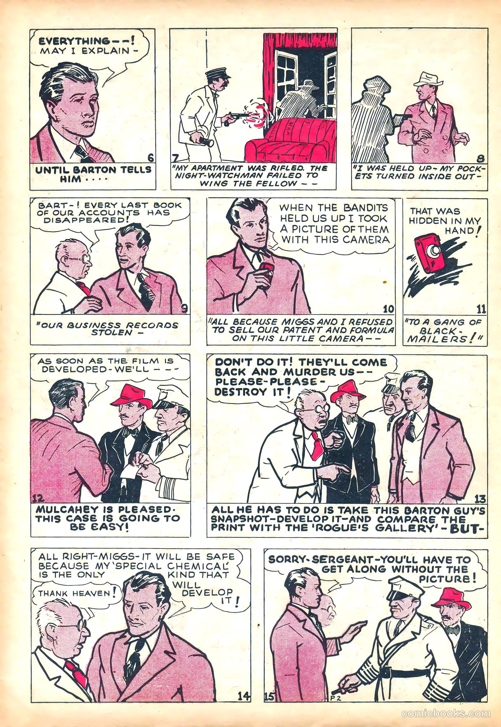 Keen Detective Funnies #1 — page 32 of 52