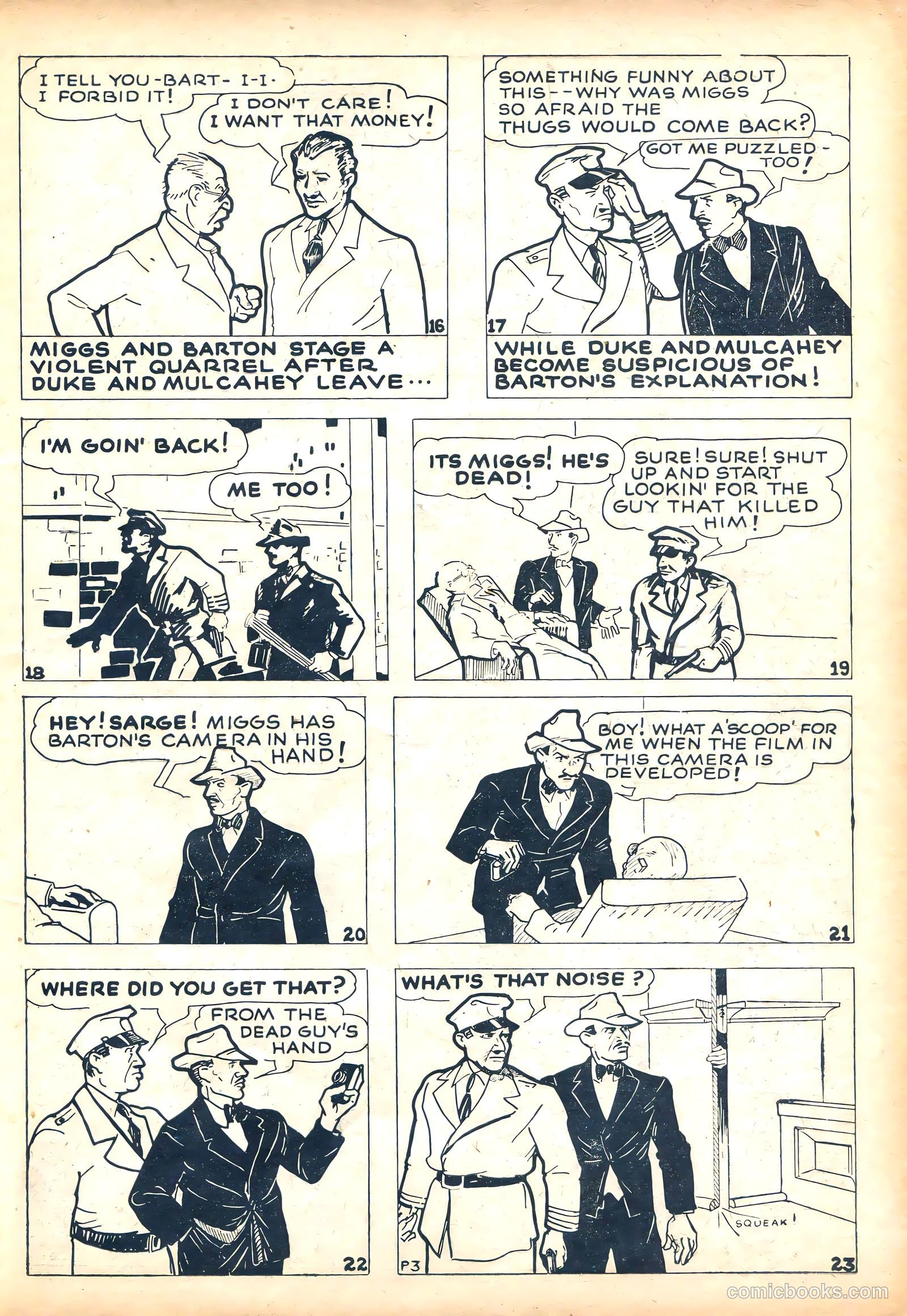 Keen Detective Funnies #1 — page 33 of 52