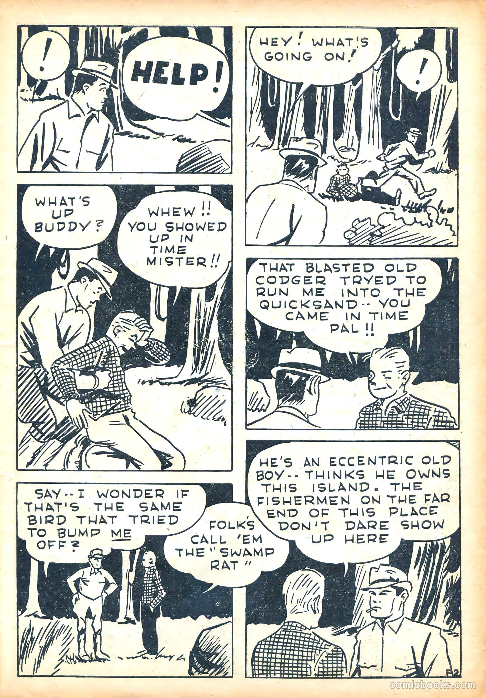 Keen Detective Funnies #1 — page 37 of 52