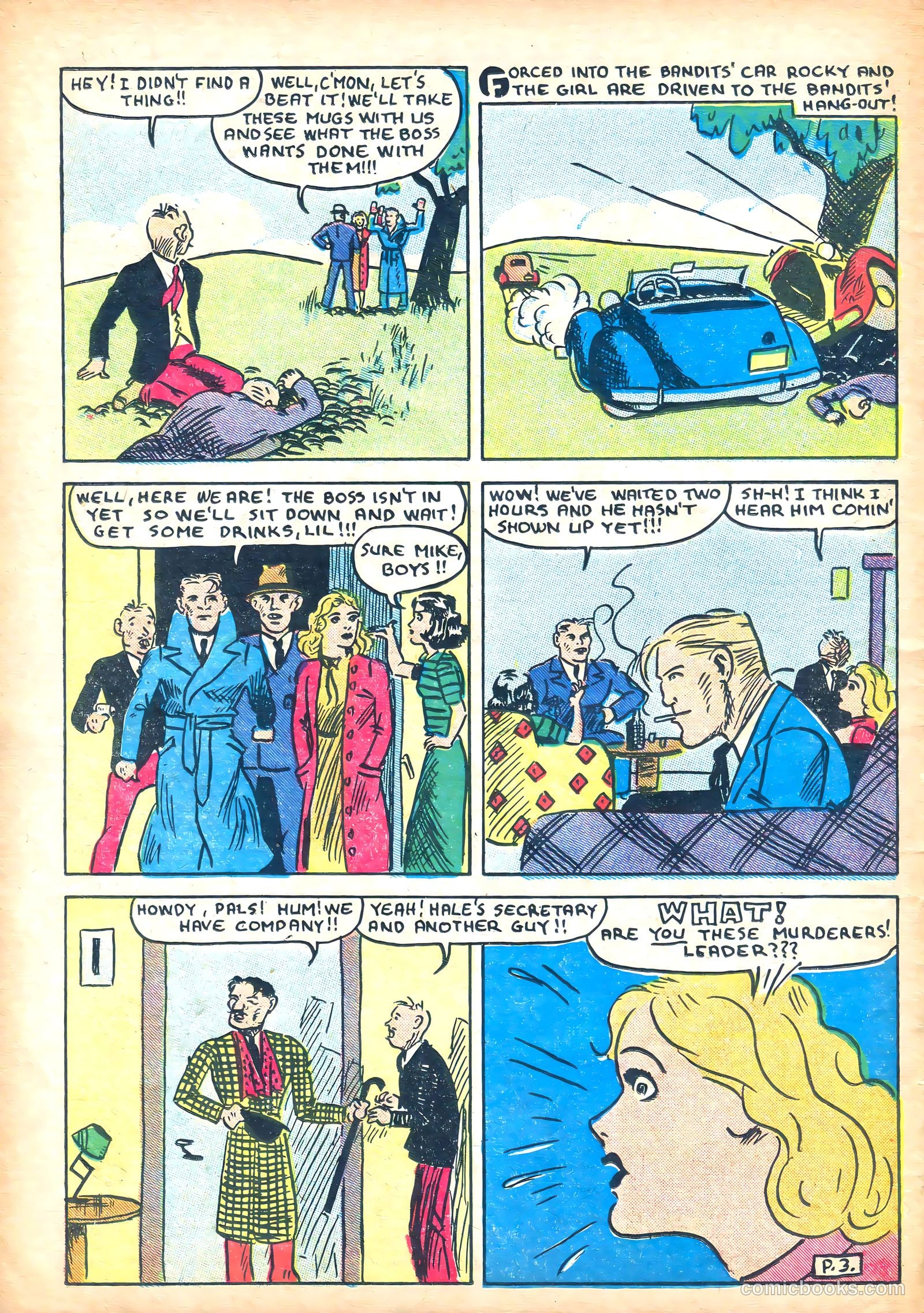 Keen Detective Funnies #1 — page 46 of 52
