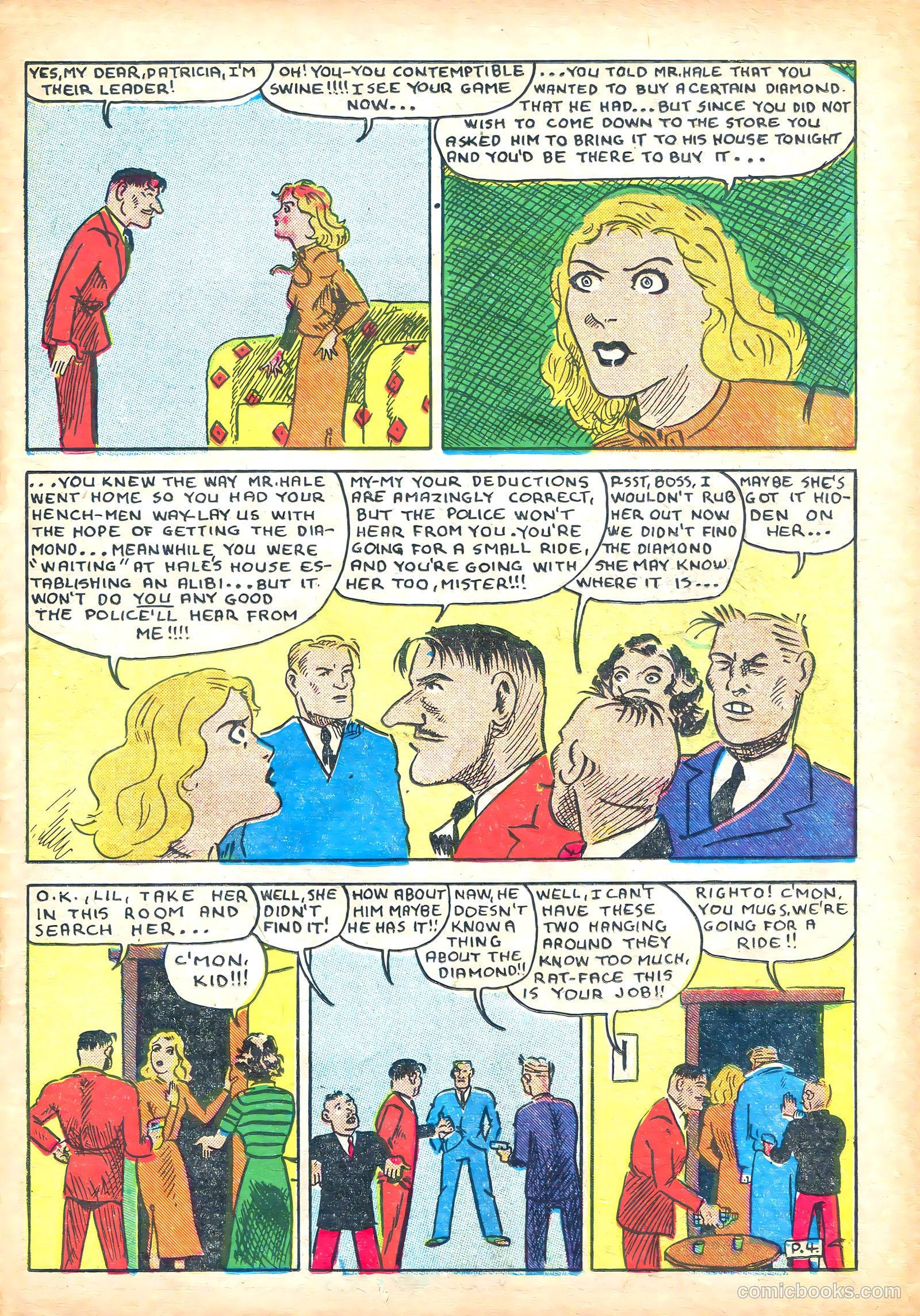Keen Detective Funnies #1 — page 47 of 52