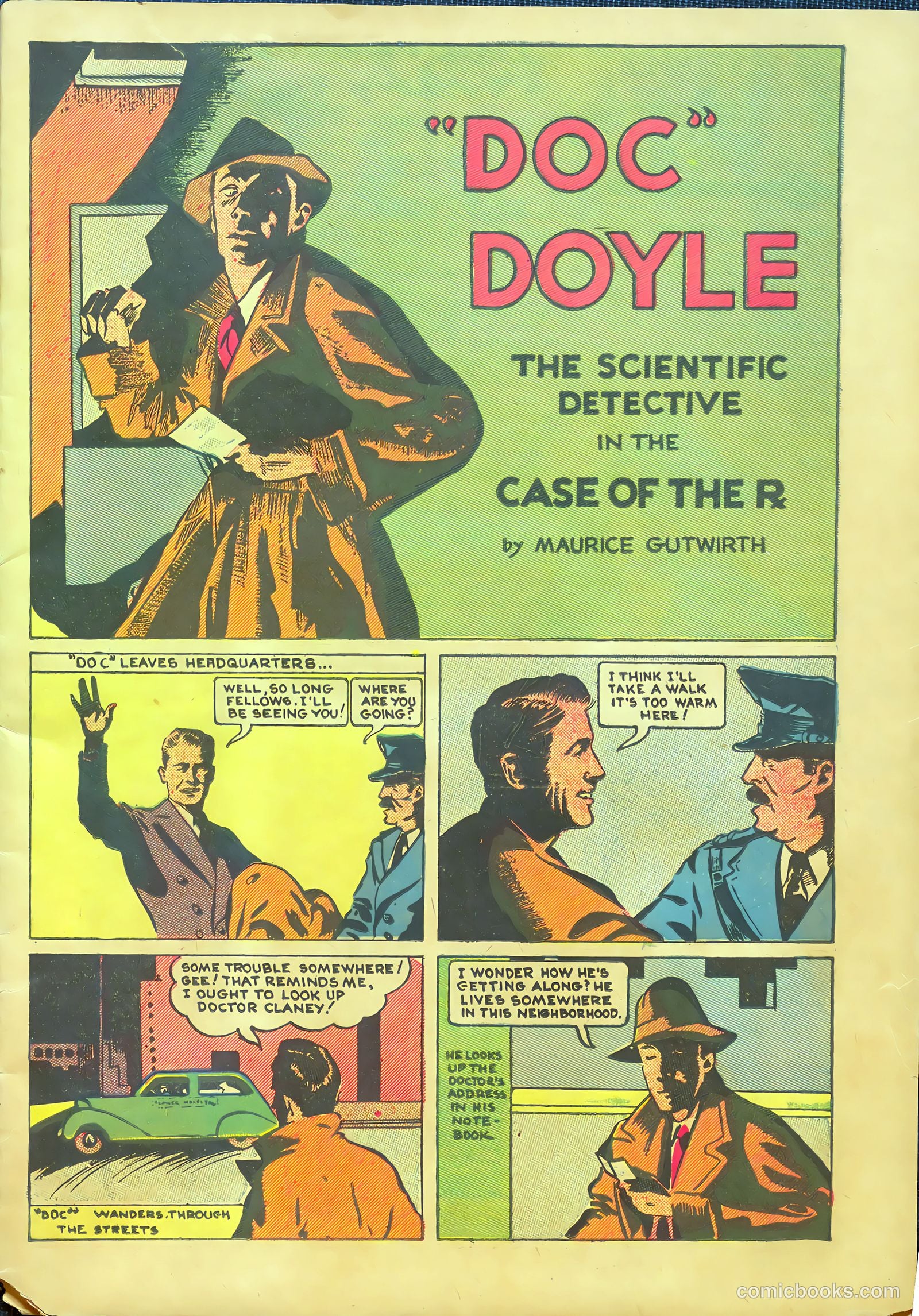 Keen Detective Funnies #10 — page 3 of 52