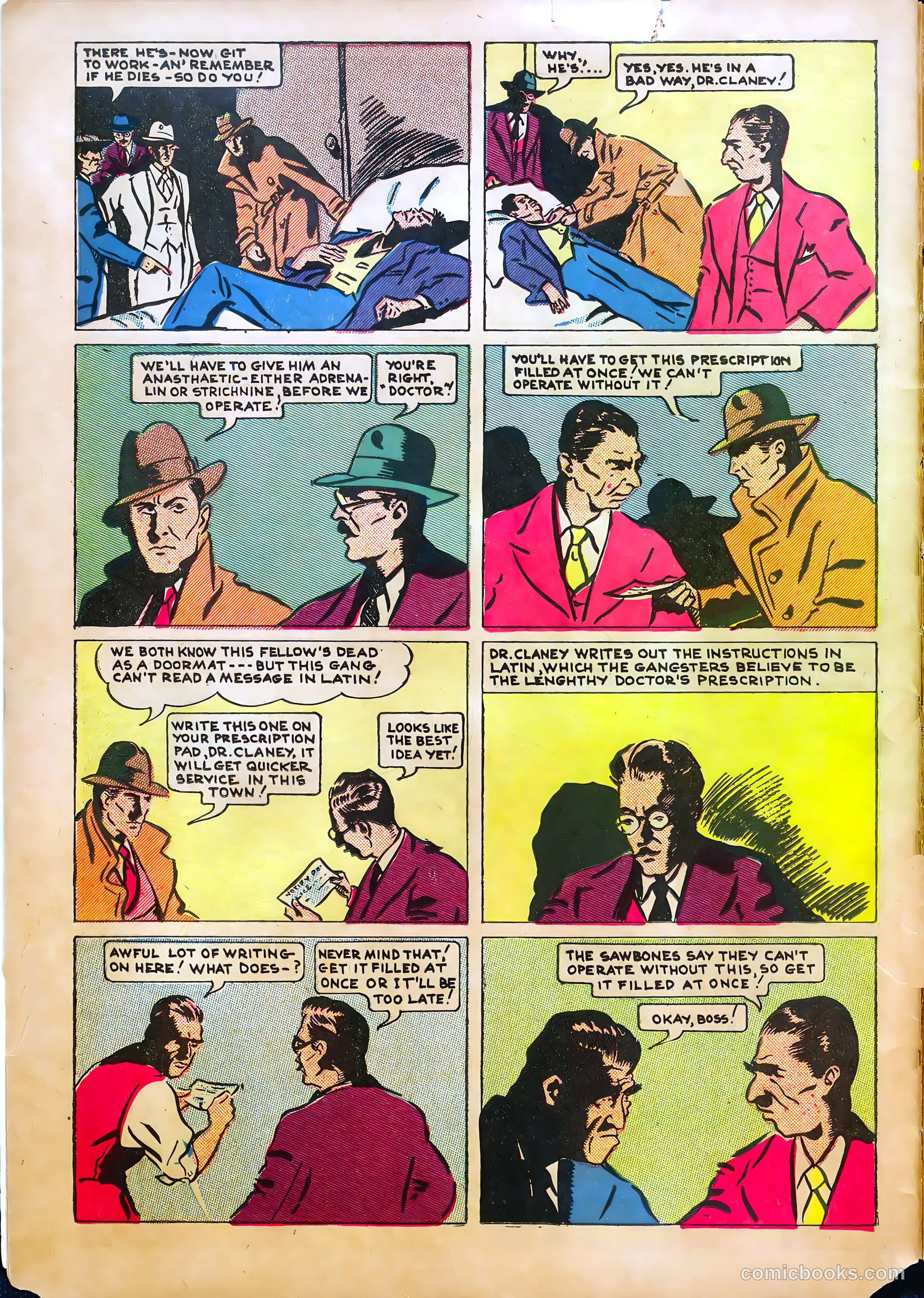 Keen Detective Funnies #10 — page 6 of 52