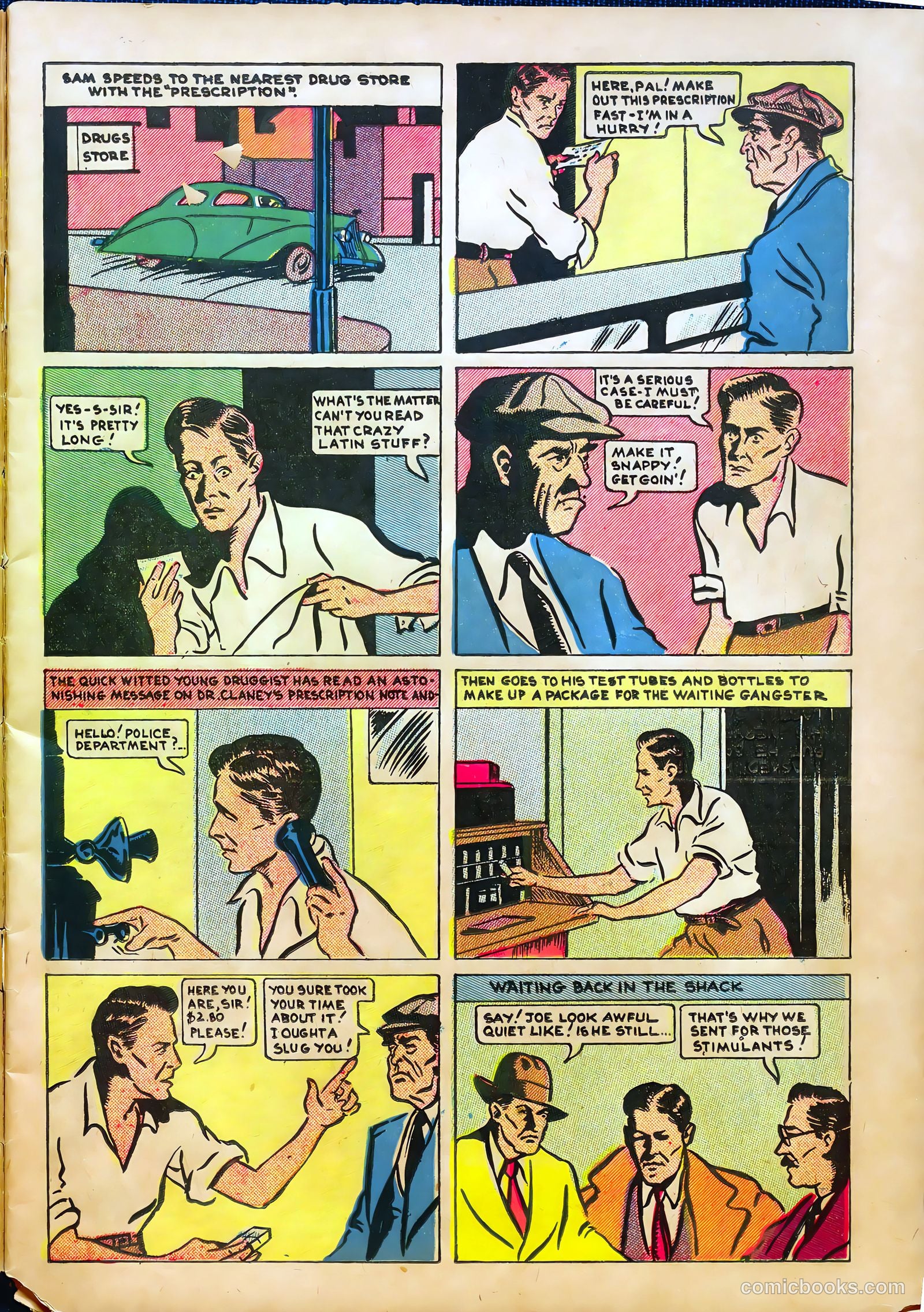 Keen Detective Funnies #10 — page 7 of 52