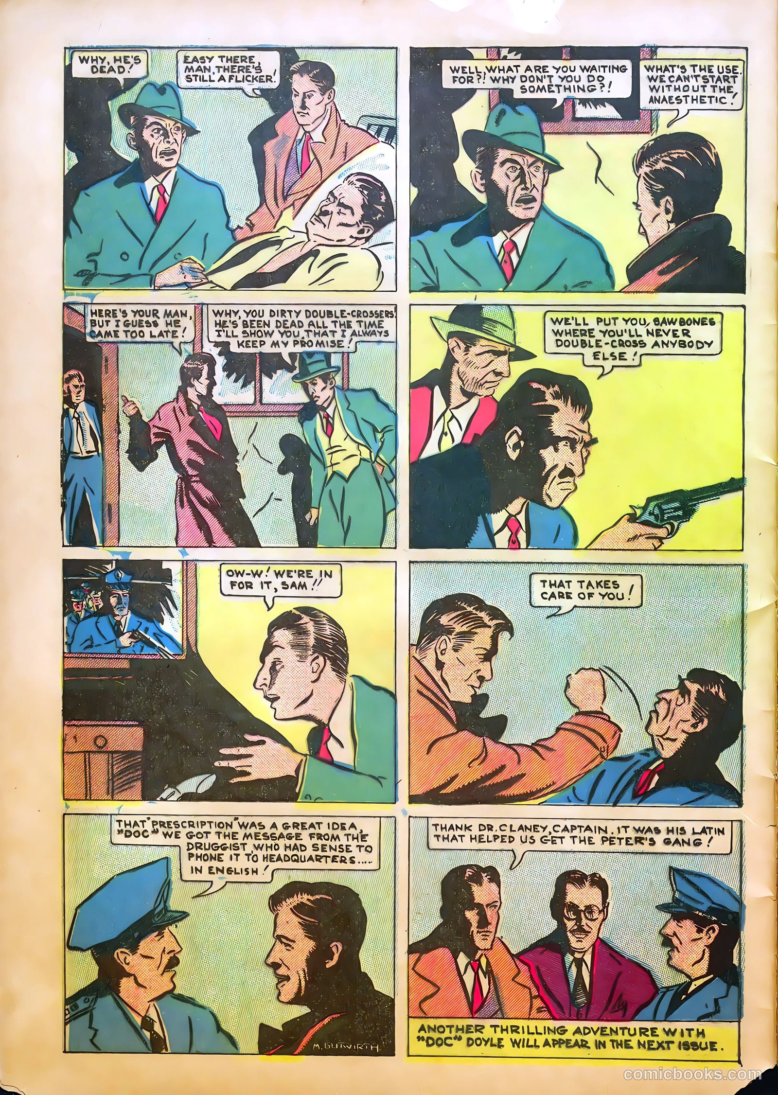Keen Detective Funnies #10 — page 8 of 52