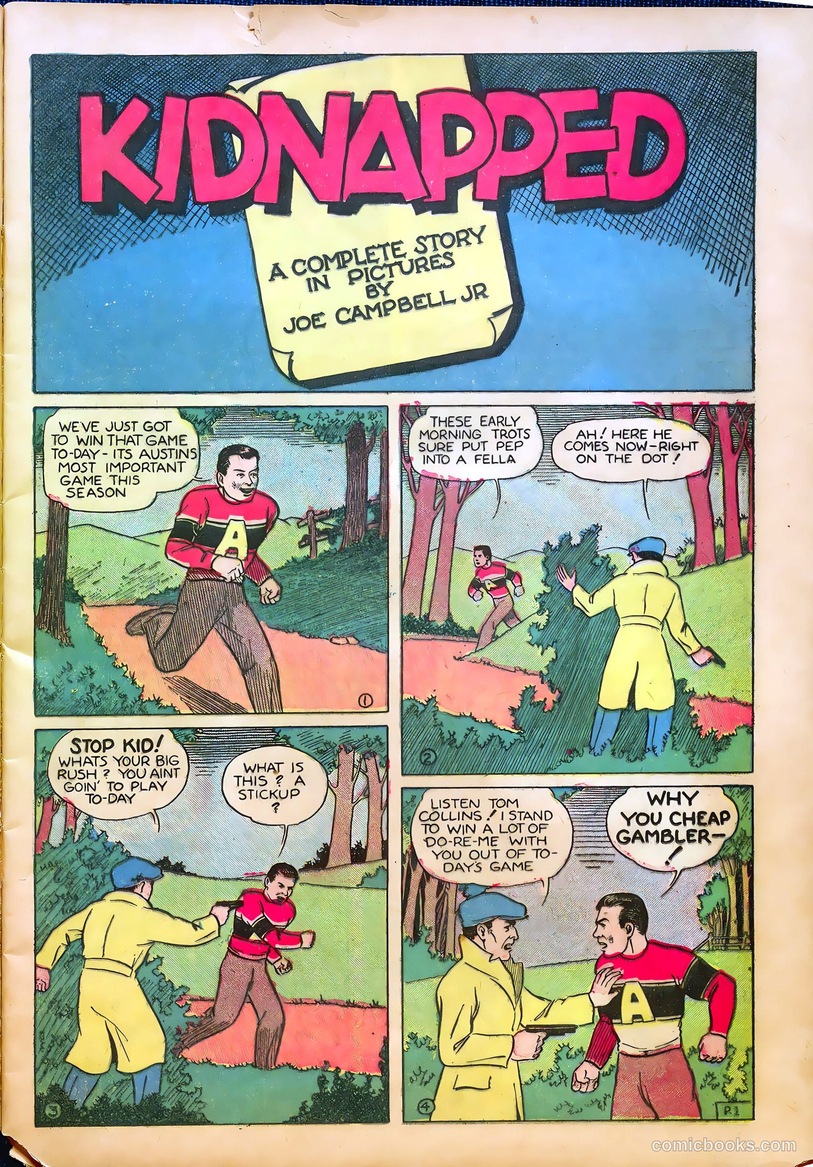 Keen Detective Funnies #10 — page 9 of 52