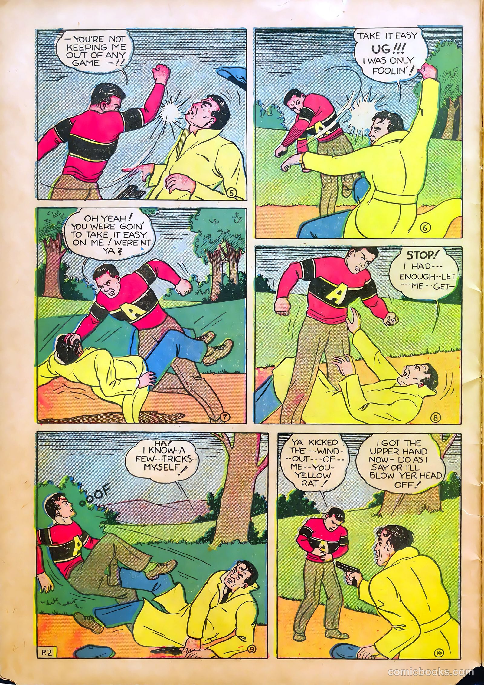 Keen Detective Funnies #10 — page 10 of 52