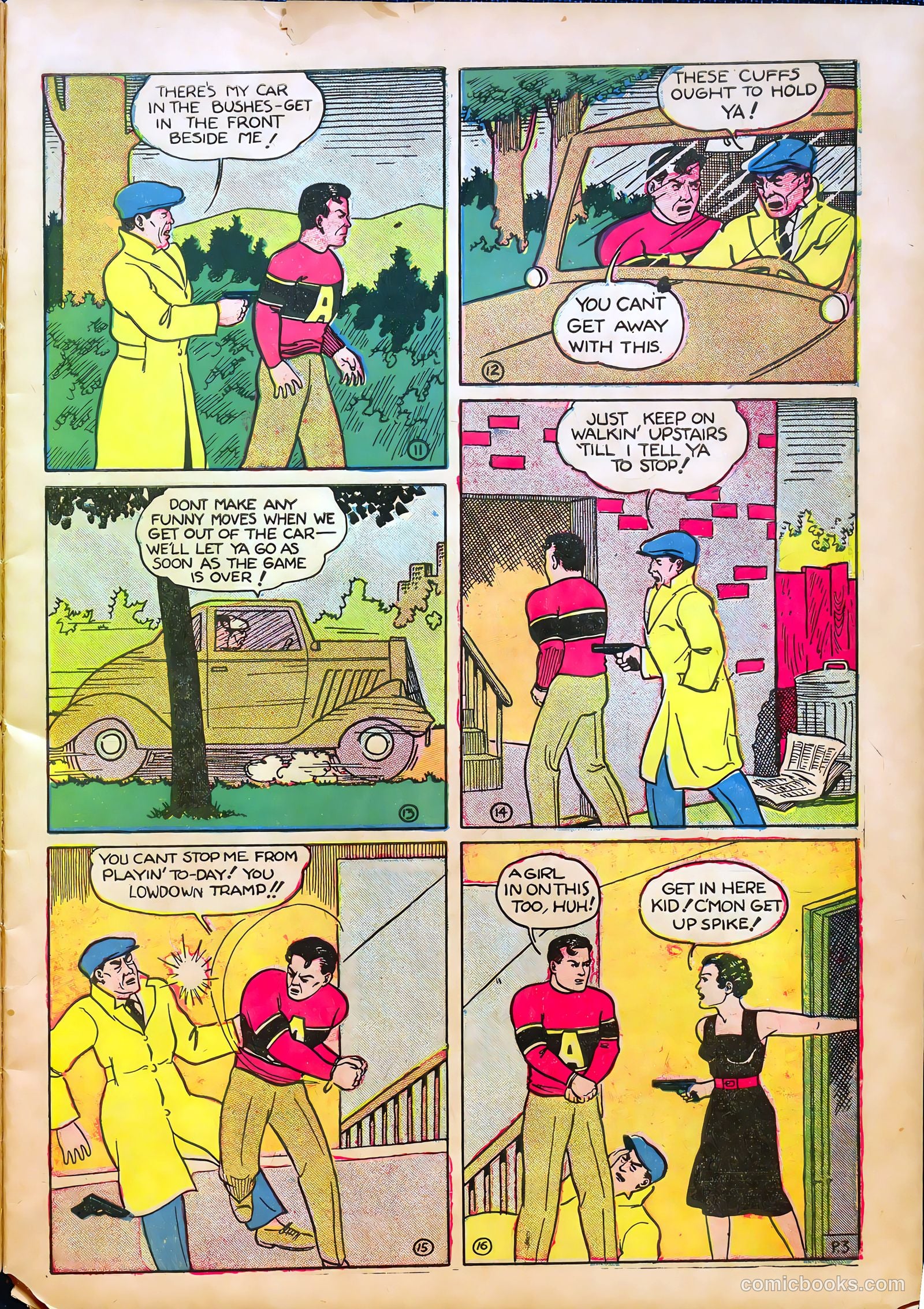 Keen Detective Funnies #10 — page 11 of 52