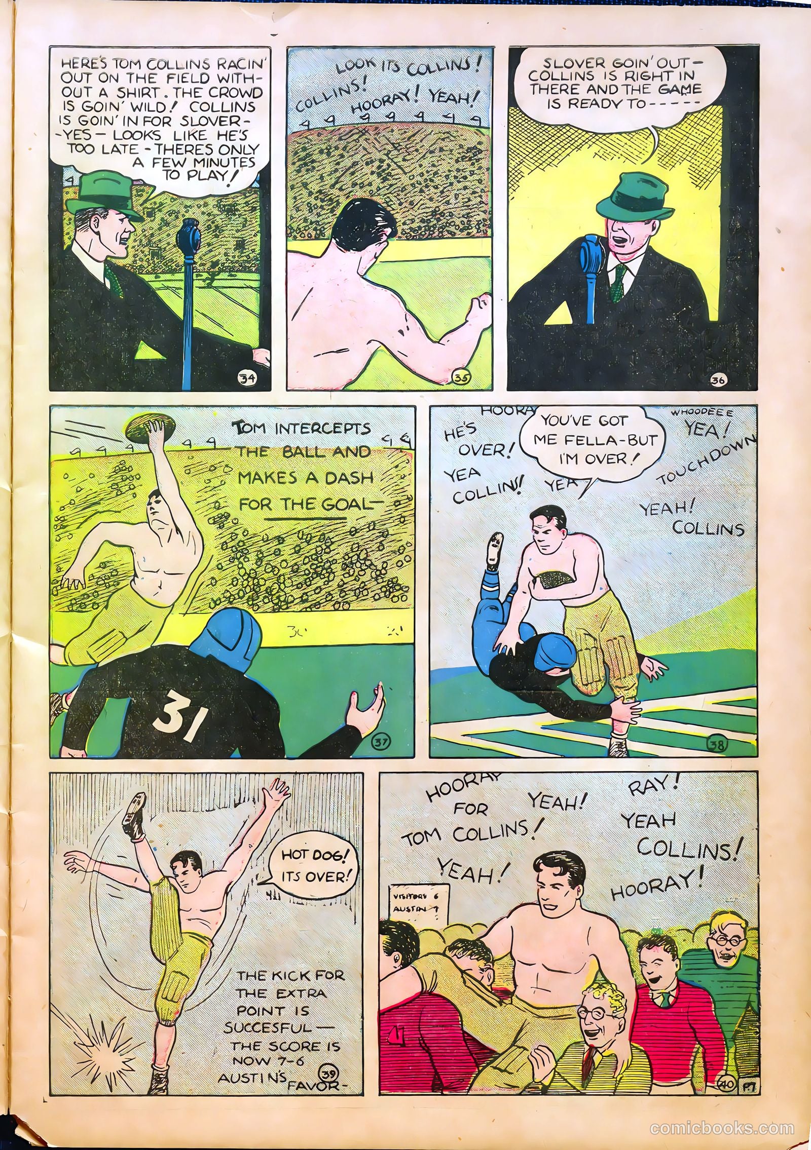 Keen Detective Funnies #10 — page 15 of 52