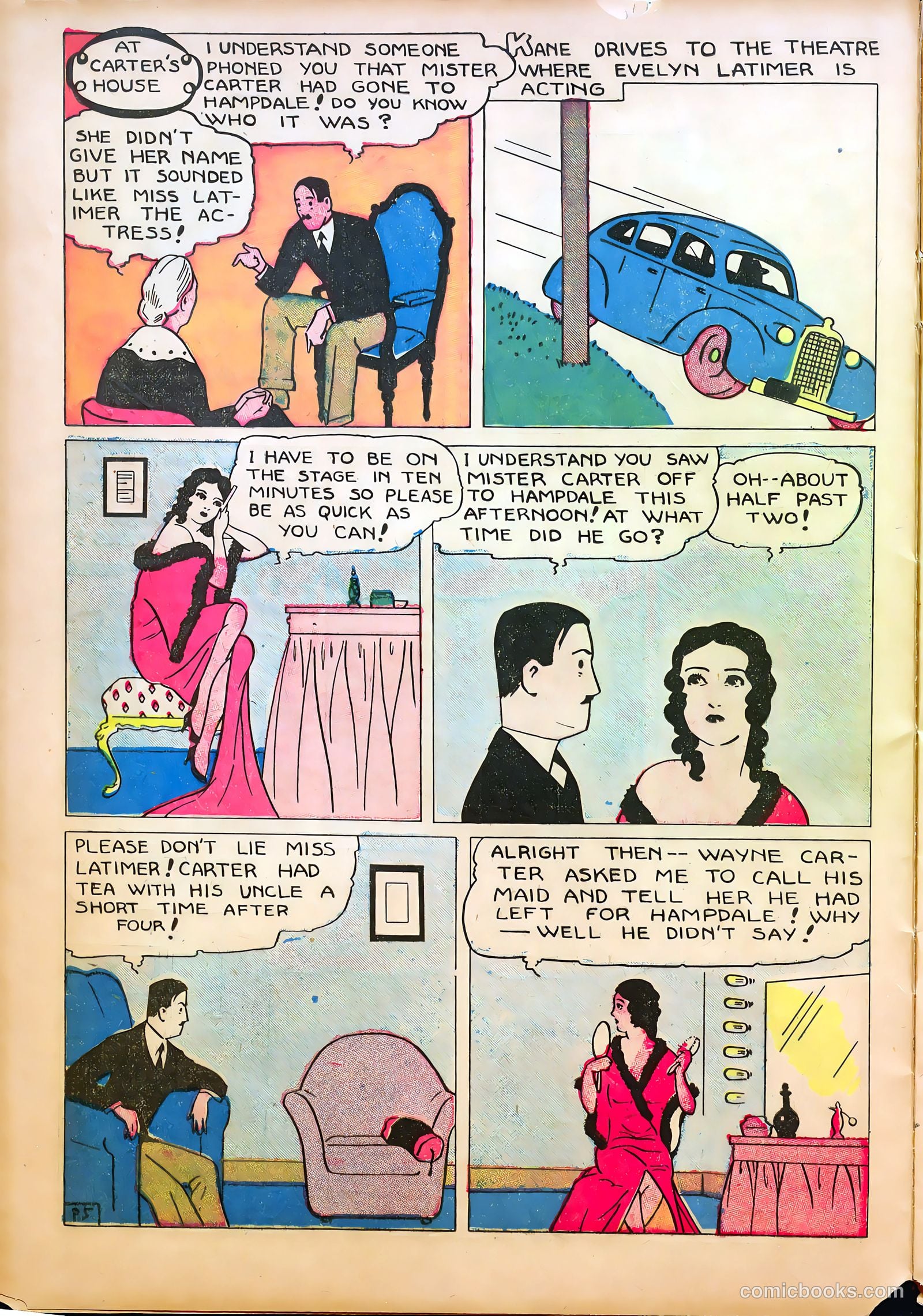 Keen Detective Funnies #10 — page 20 of 52