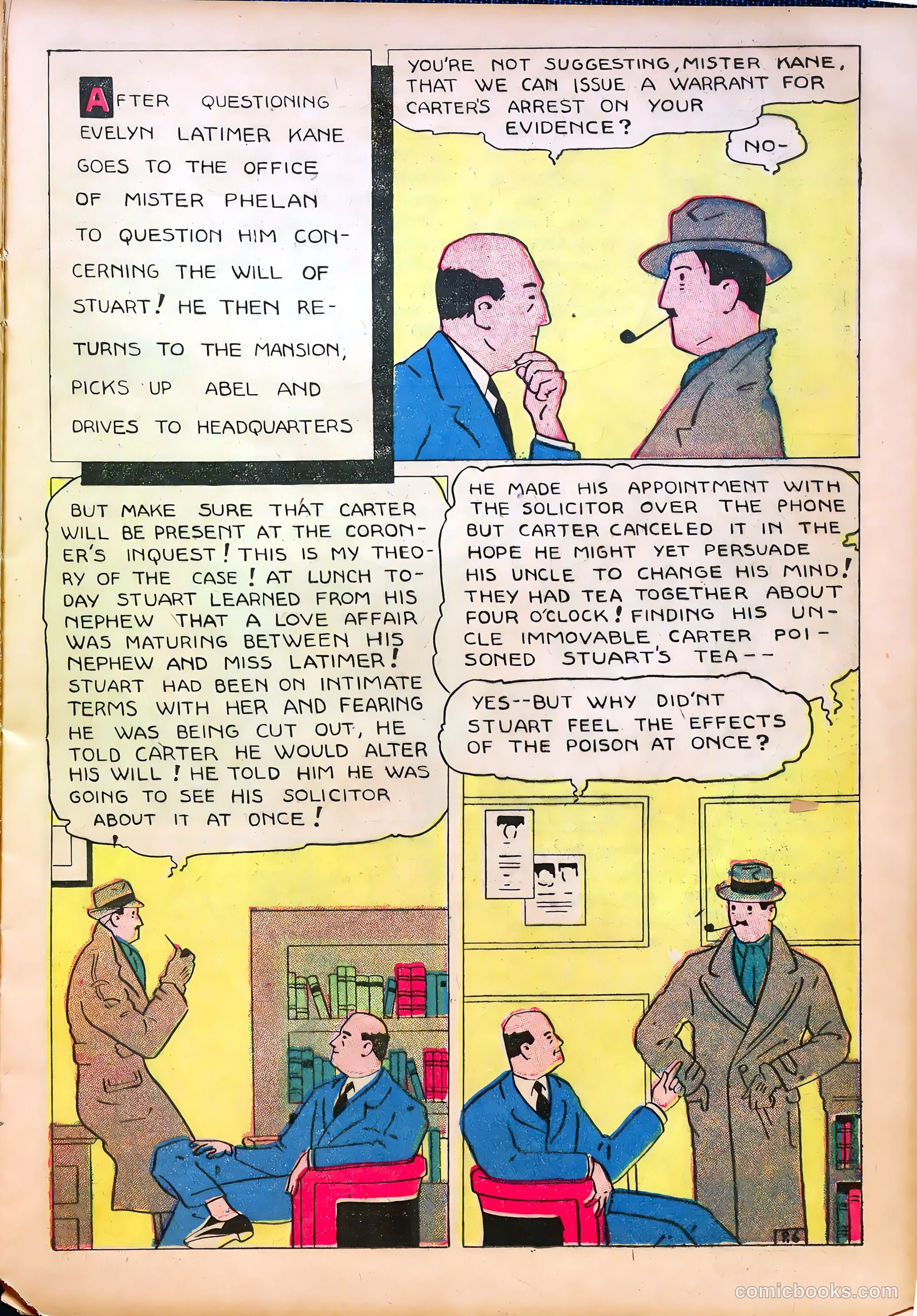 Keen Detective Funnies #10 — page 21 of 52