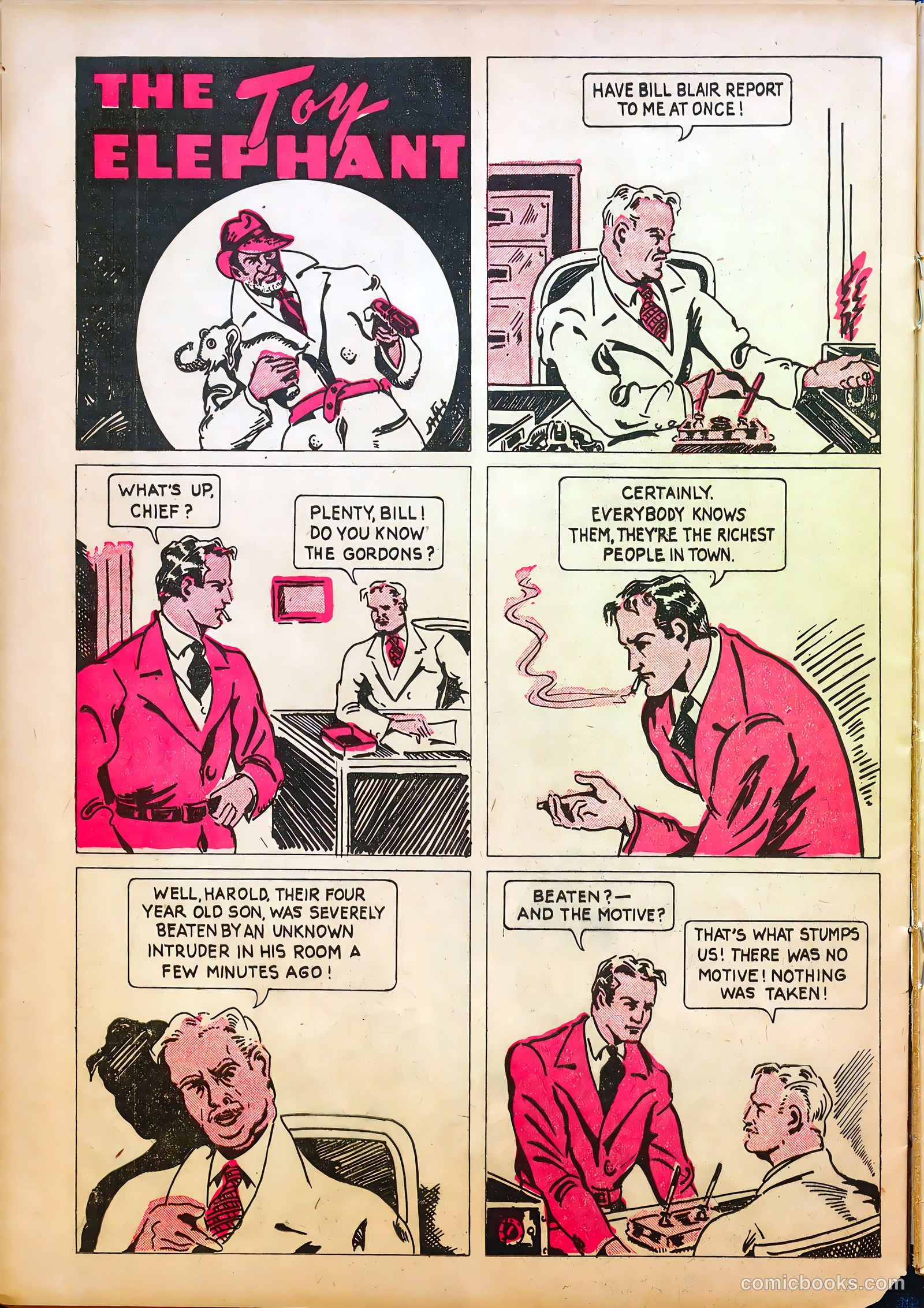 Keen Detective Funnies #10 — page 32 of 52