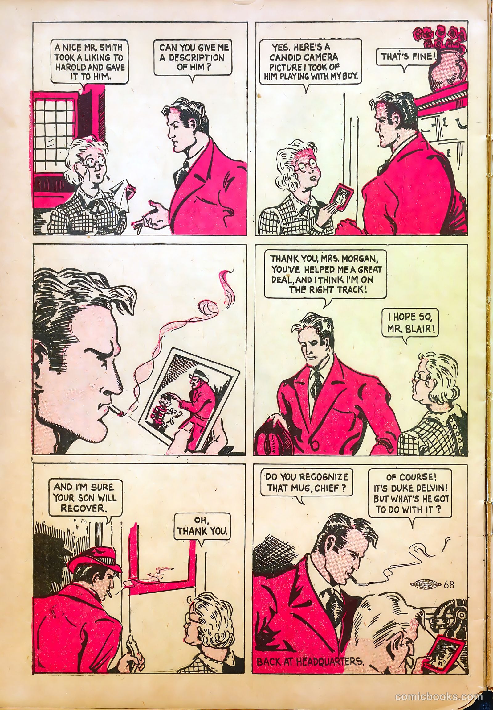 Keen Detective Funnies #10 — page 34 of 52