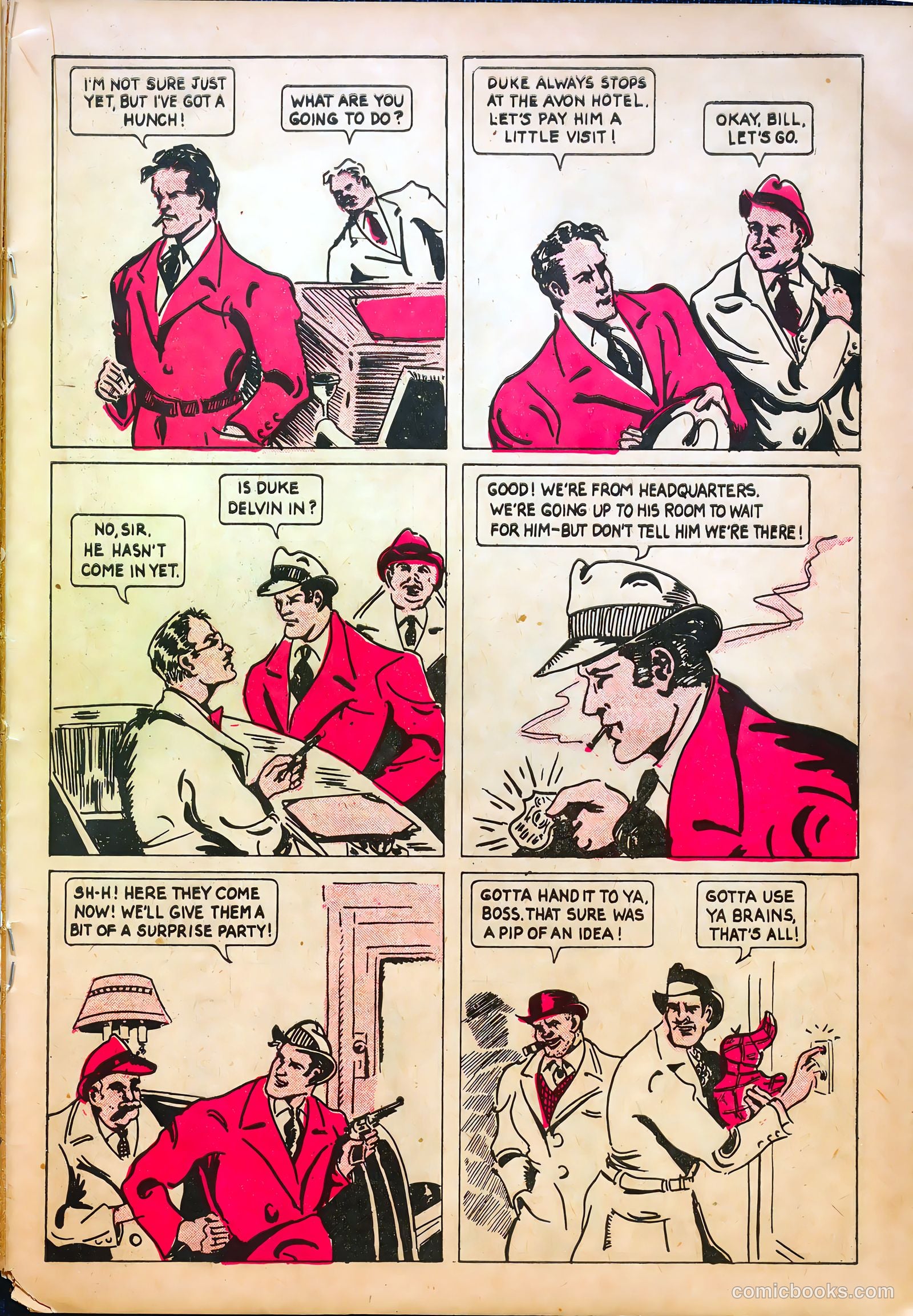 Keen Detective Funnies #10 — page 35 of 52