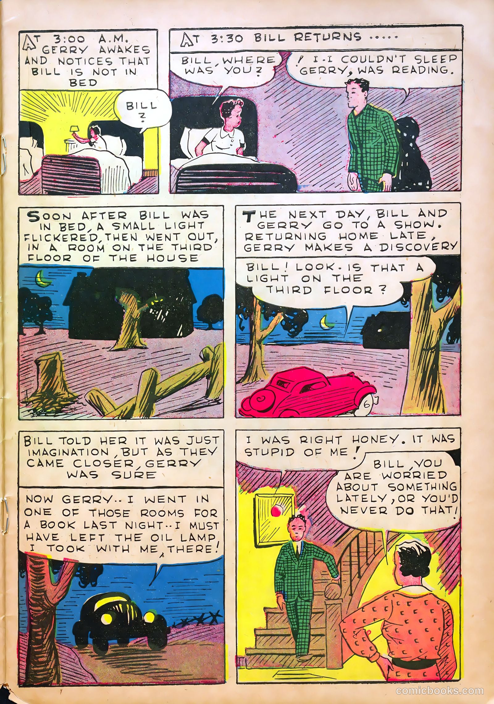 Keen Detective Funnies #10 — page 39 of 52