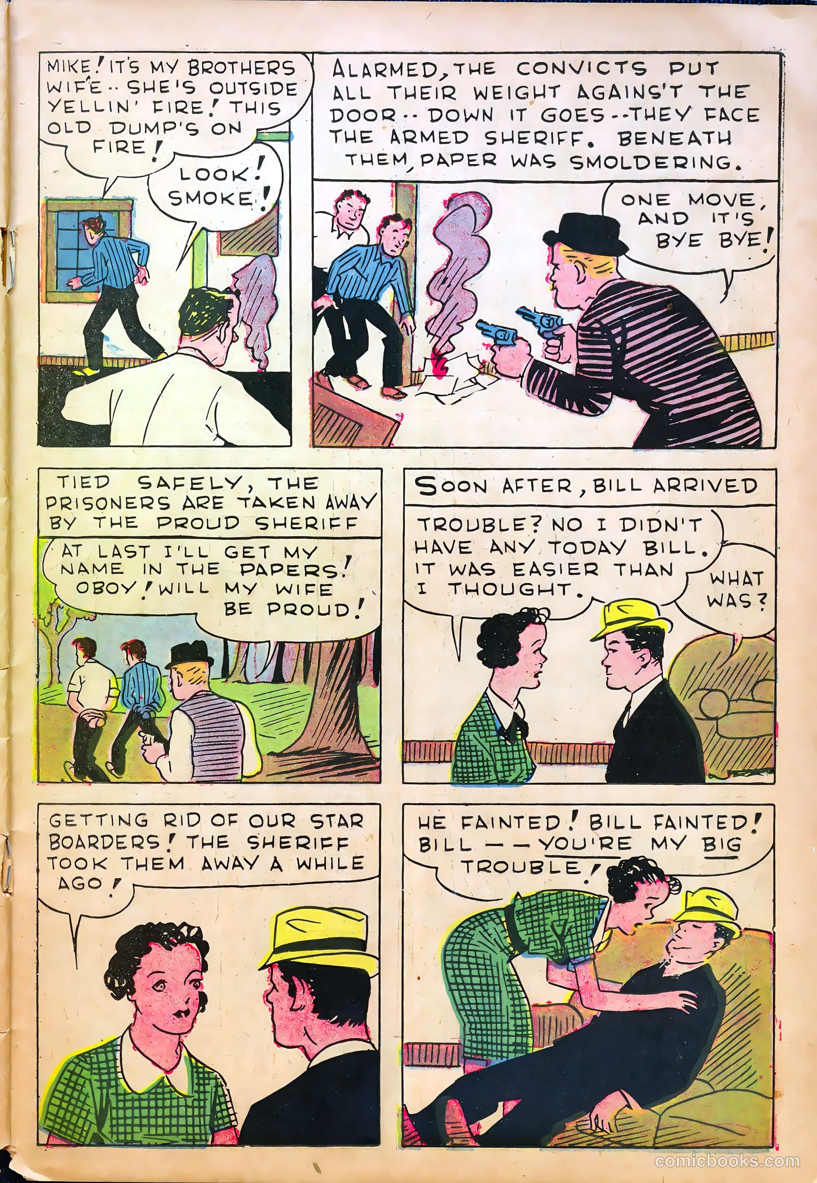 Keen Detective Funnies #10 — page 43 of 52
