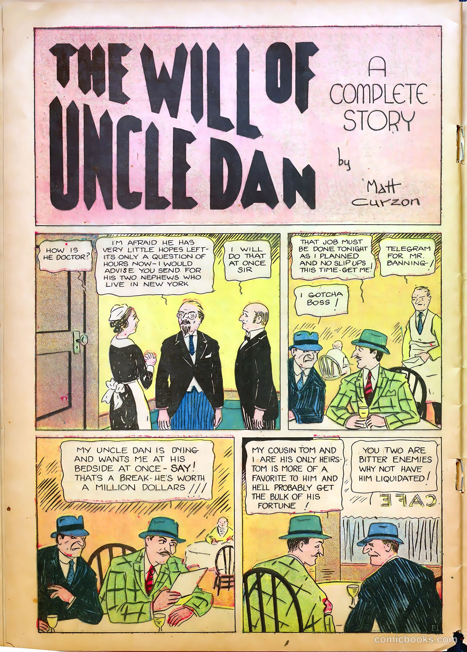 Keen Detective Funnies #10 — page 44 of 52