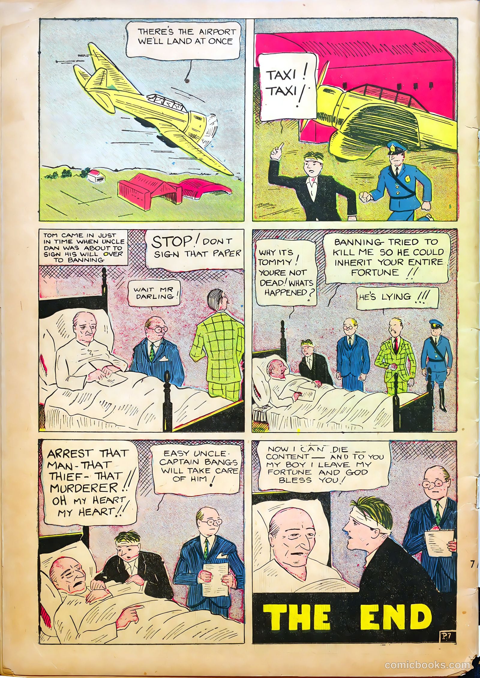 Keen Detective Funnies #10 — page 50 of 52