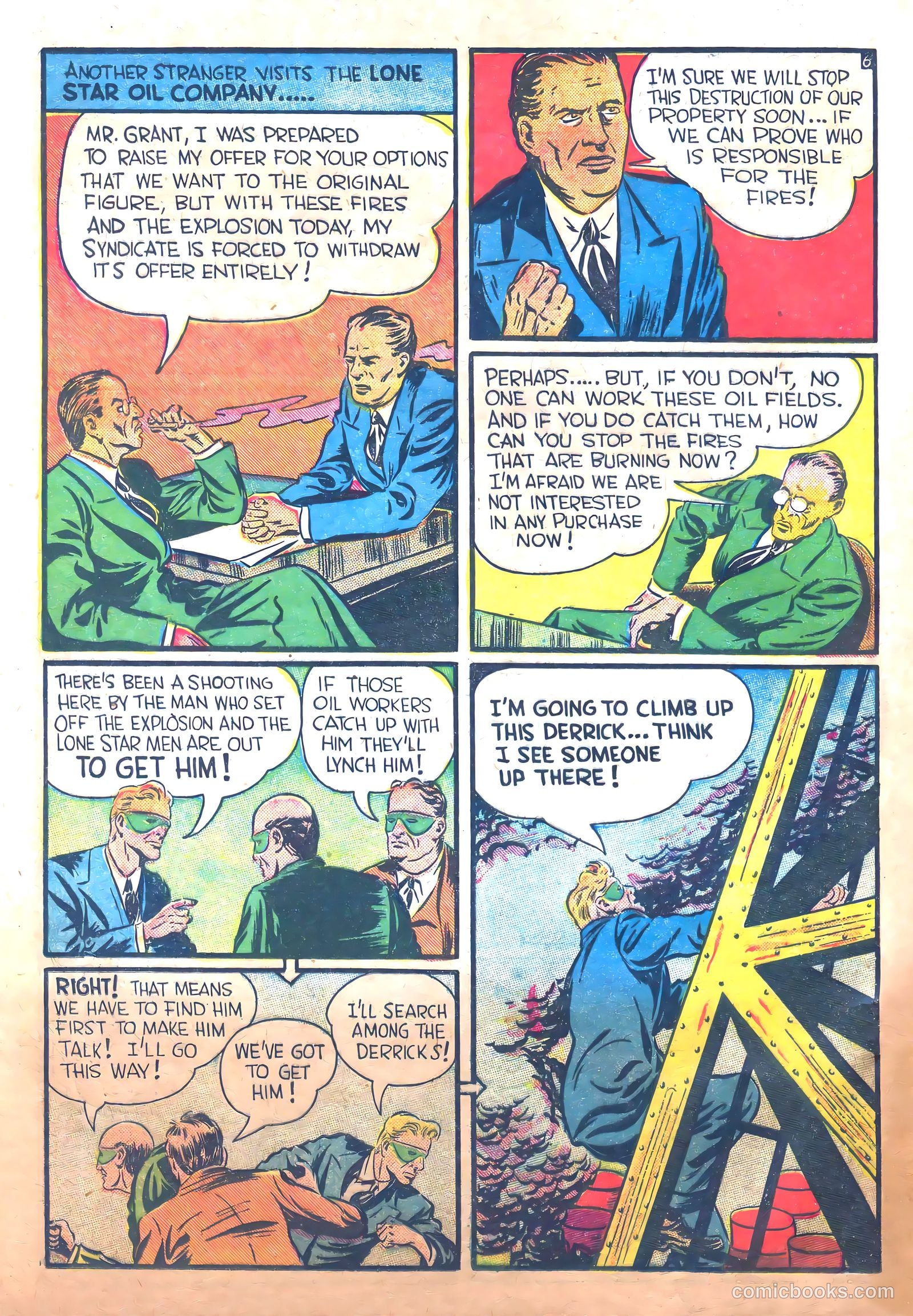 Keen Detective Funnies #11 — page 8 of 68