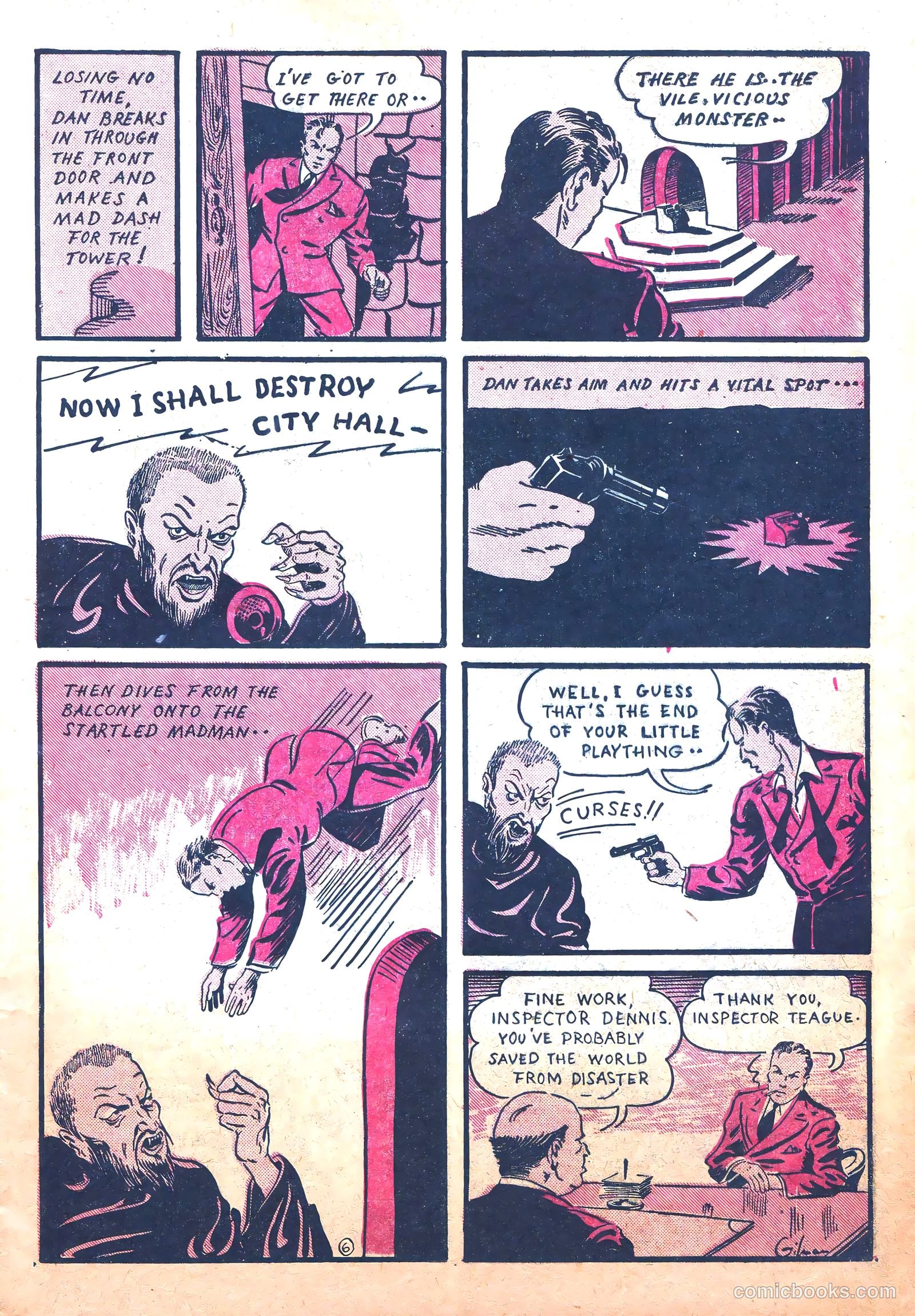 Keen Detective Funnies #11 — page 25 of 68