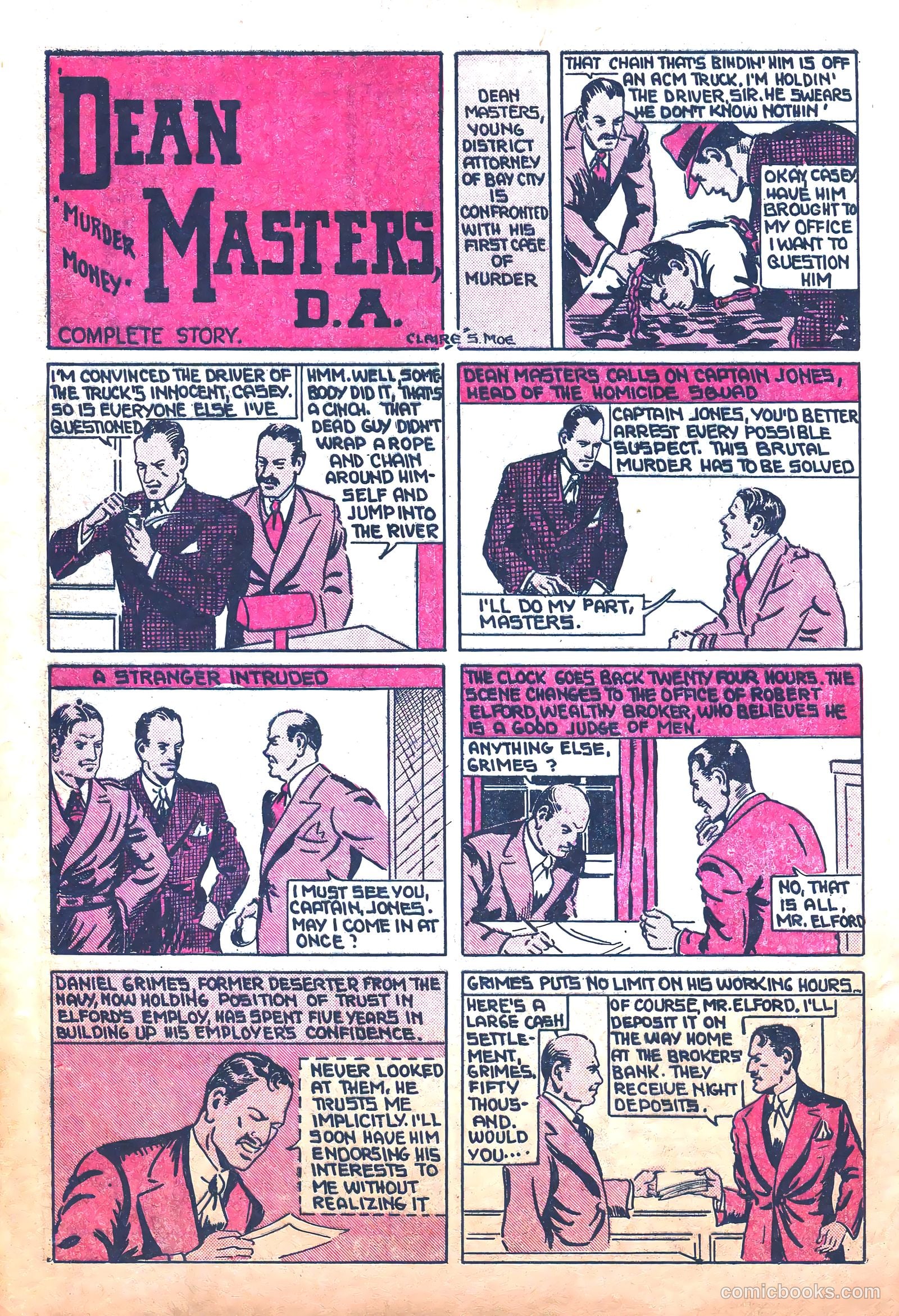 Keen Detective Funnies #11 — page 28 of 68