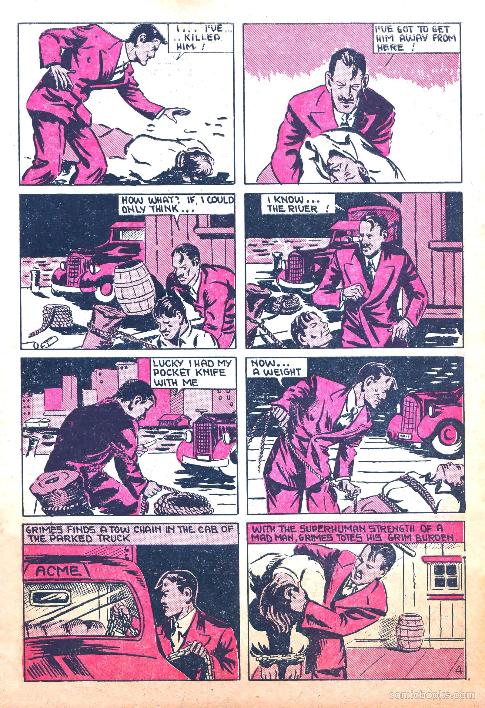 Keen Detective Funnies #11 — page 31 of 68