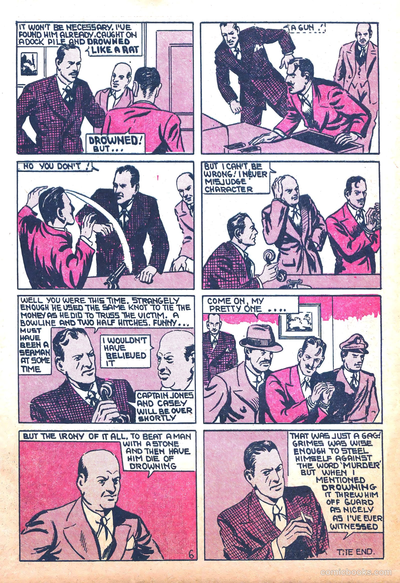 Keen Detective Funnies #11 — page 33 of 68