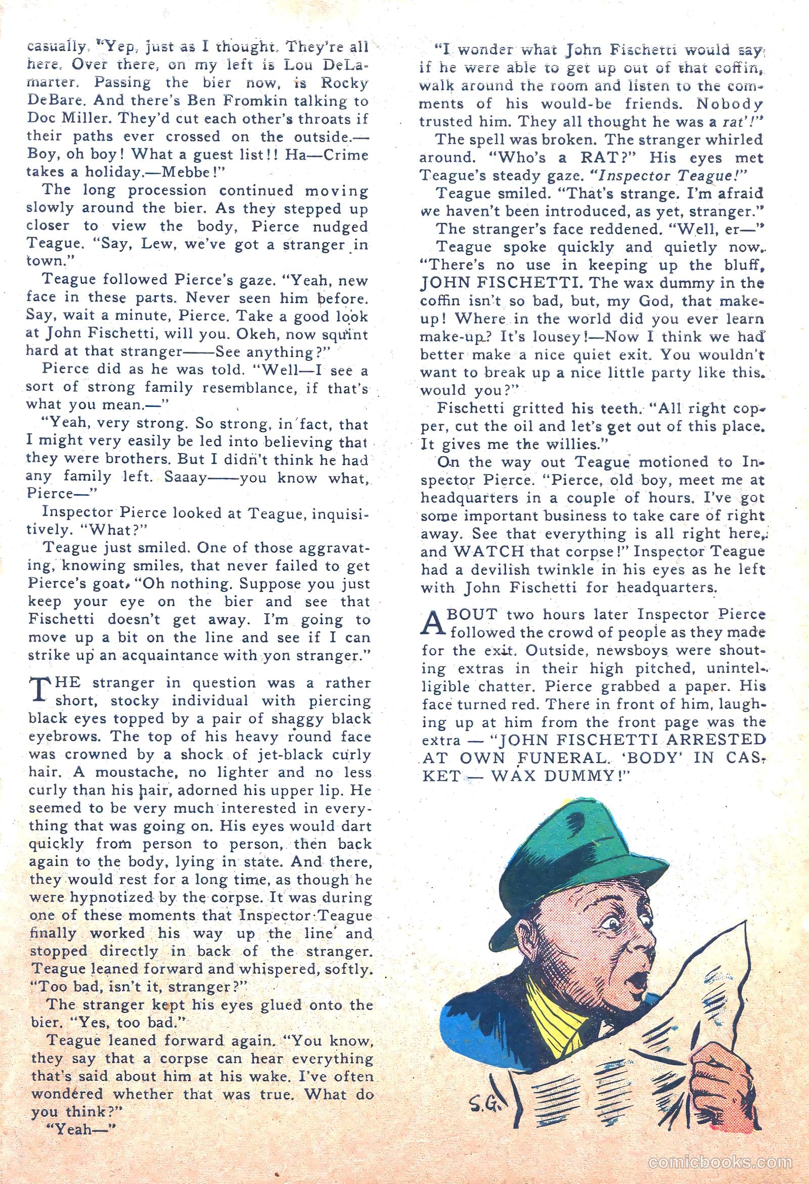 Keen Detective Funnies #11 — page 35 of 68