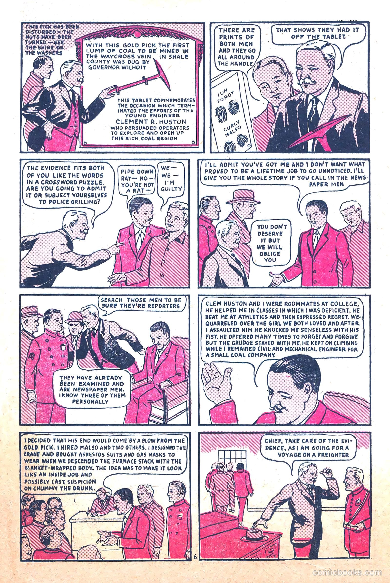Keen Detective Funnies #11 — page 49 of 68