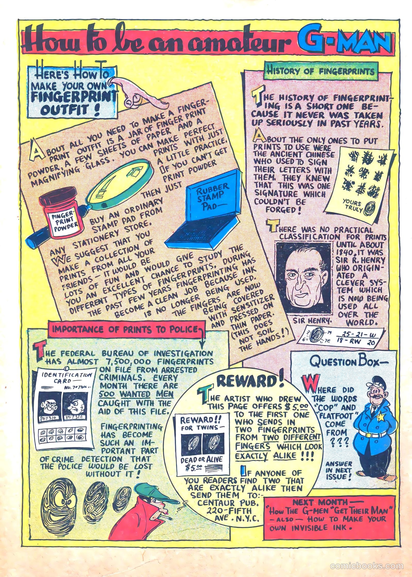 Keen Detective Funnies #11 — page 50 of 68