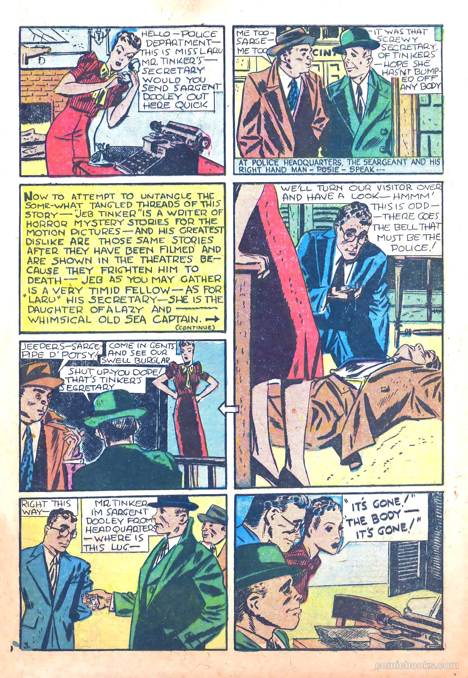 Keen Detective Funnies #11 — page 53 of 68