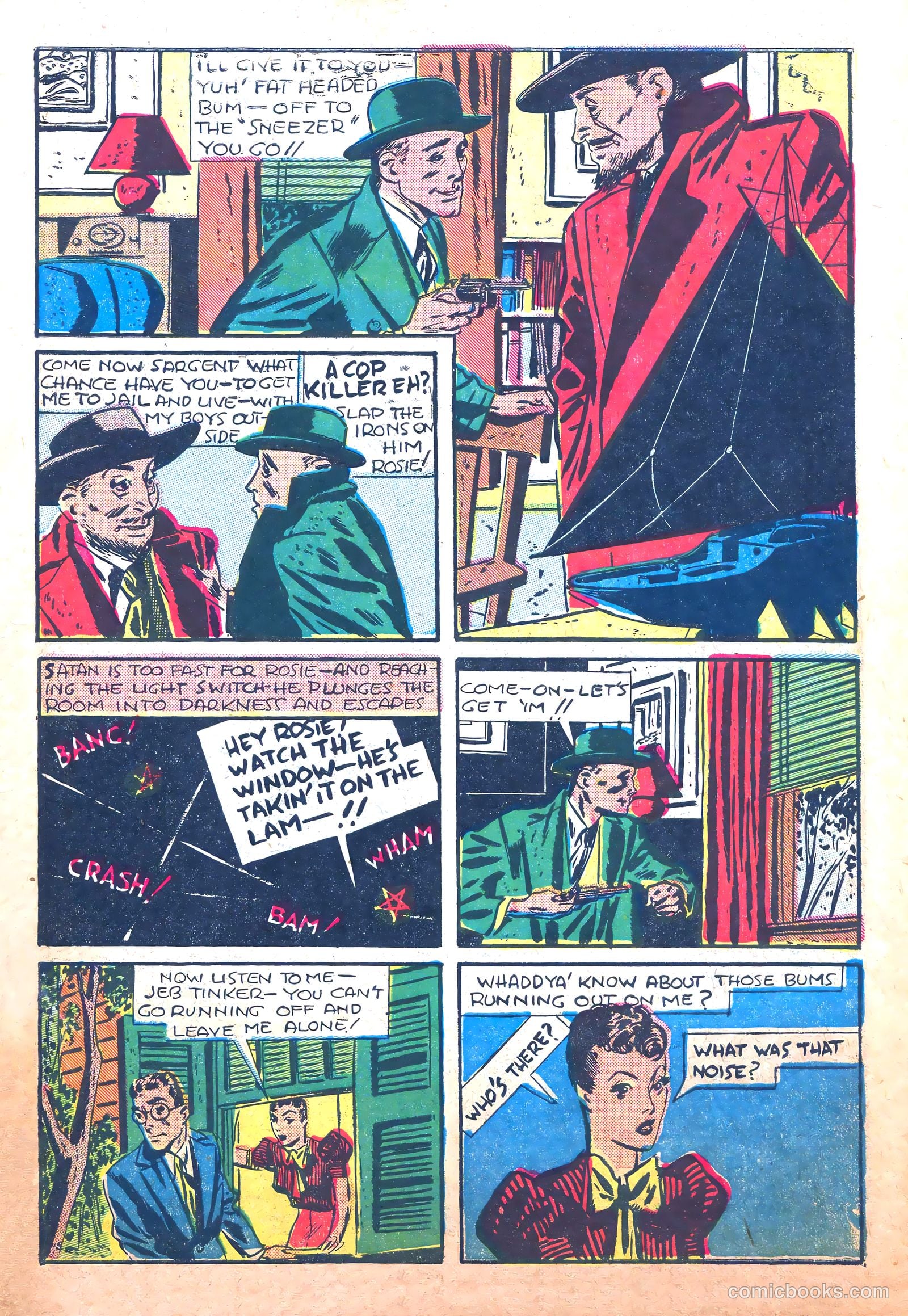 Keen Detective Funnies #11 — page 55 of 68