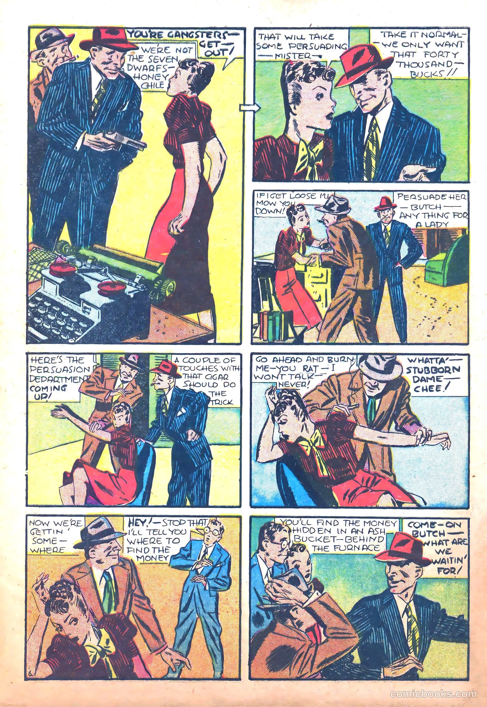 Keen Detective Funnies #11 — page 56 of 68