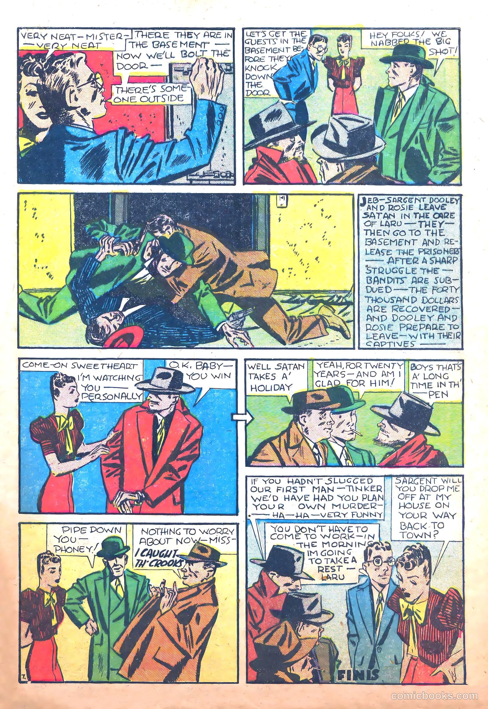 Keen Detective Funnies #11 — page 57 of 68