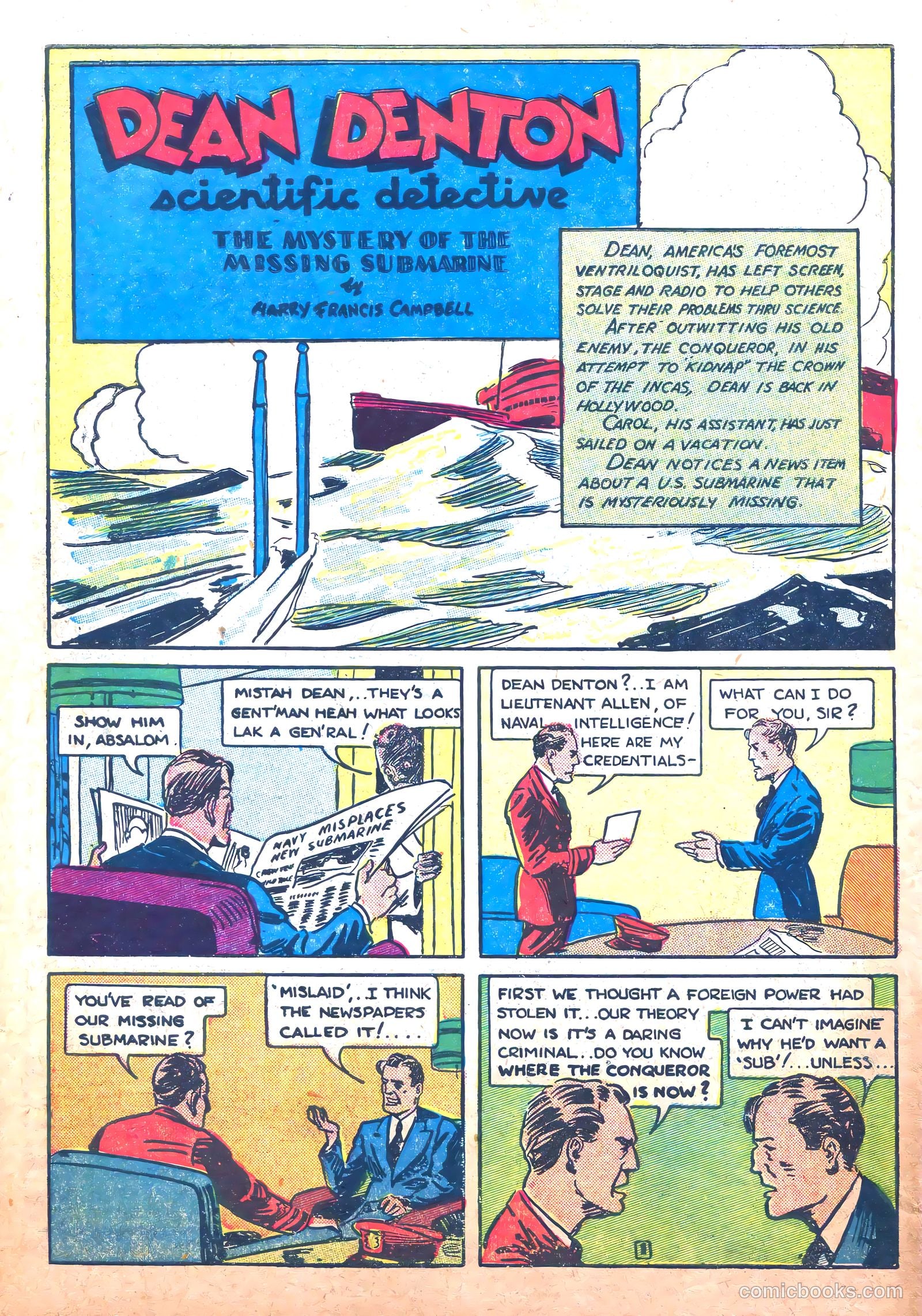 Keen Detective Funnies #11 — page 58 of 68