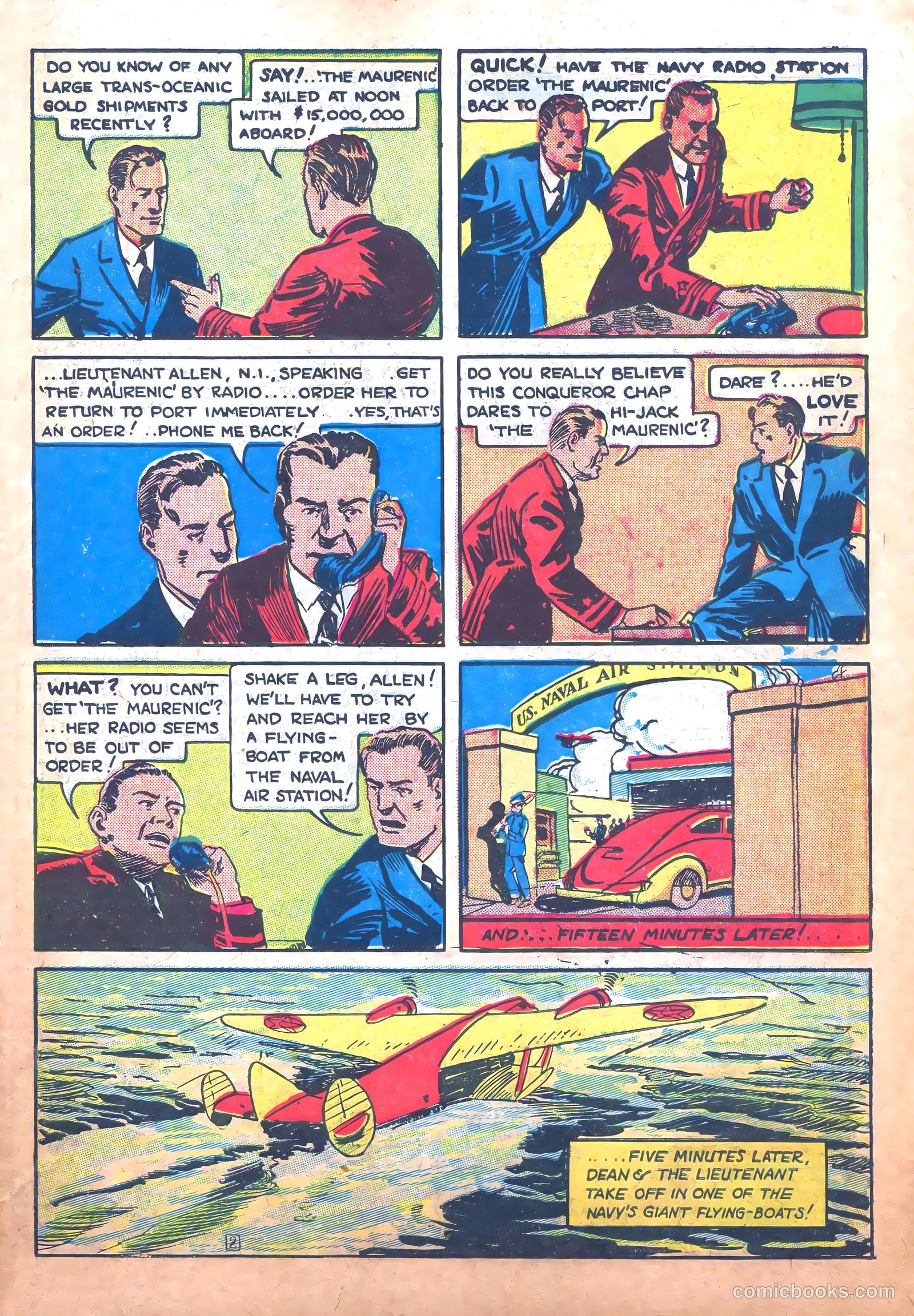 Keen Detective Funnies #11 — page 59 of 68