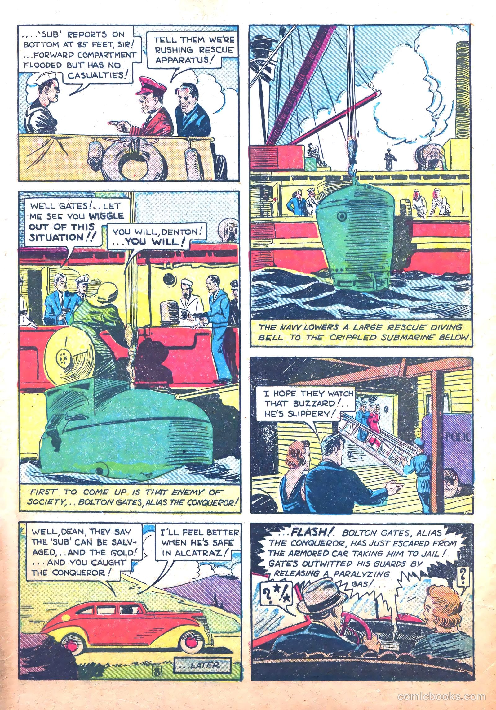 Keen Detective Funnies #11 — page 65 of 68