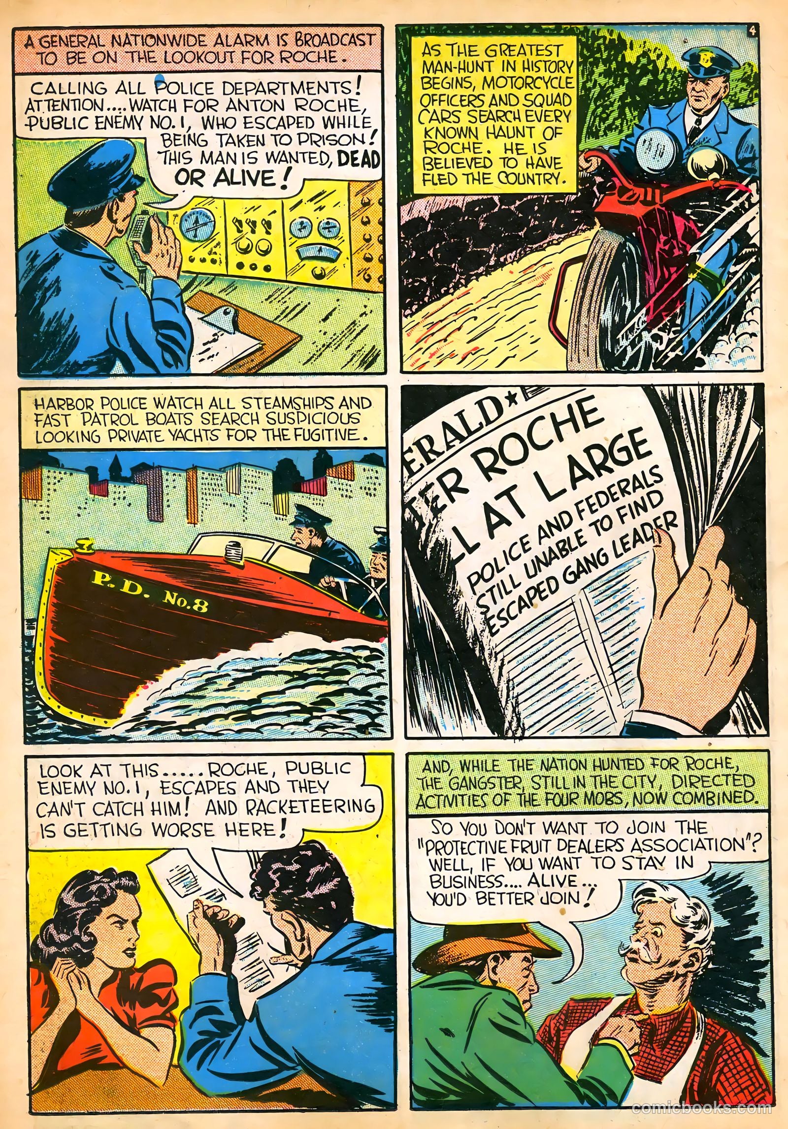Keen Detective Funnies #12 — page 6 of 68