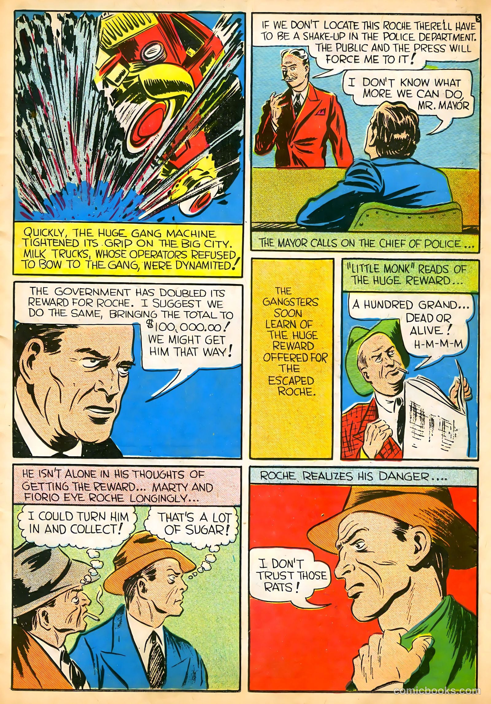 Keen Detective Funnies #12 — page 7 of 68