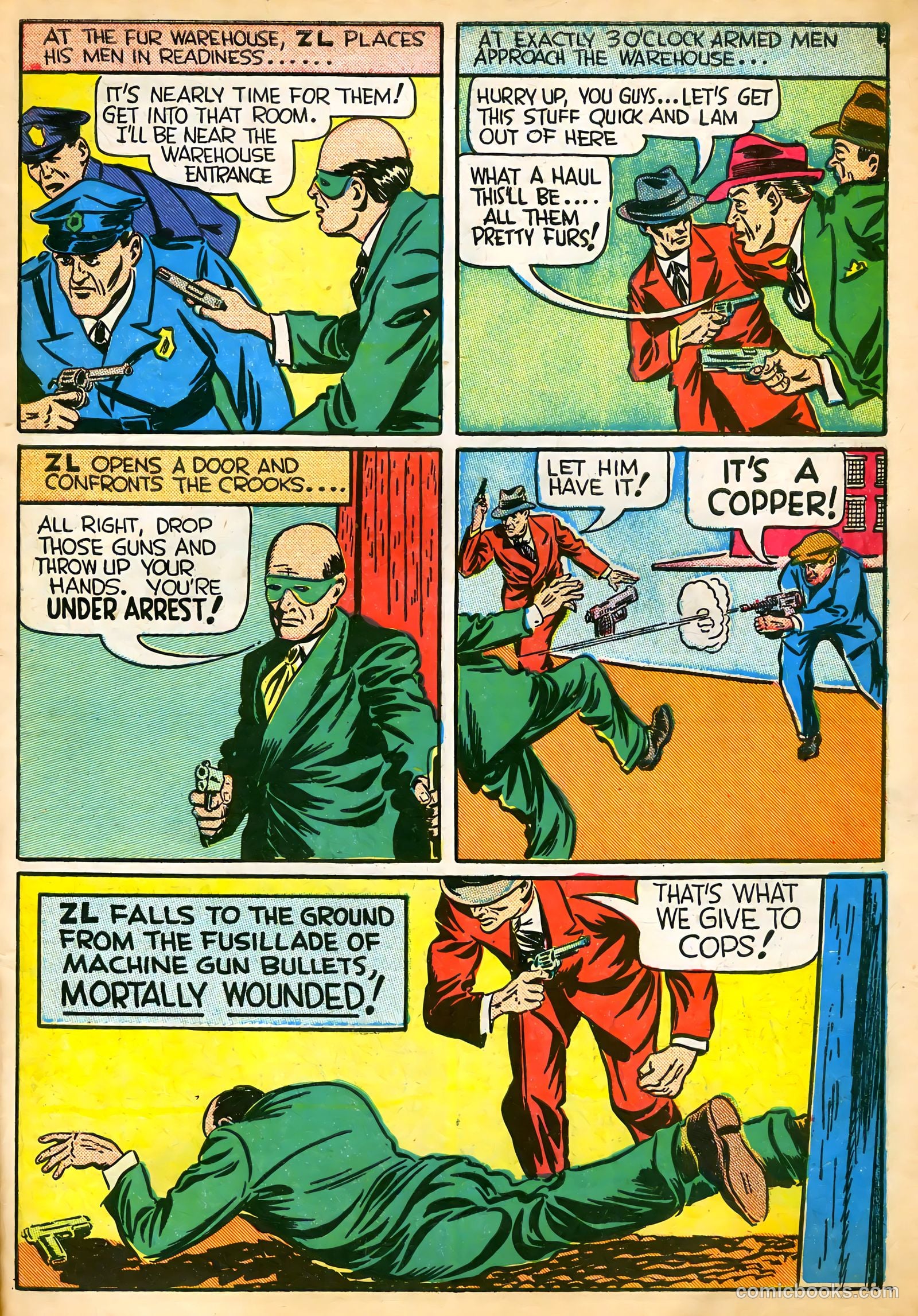 Keen Detective Funnies #12 — page 11 of 68