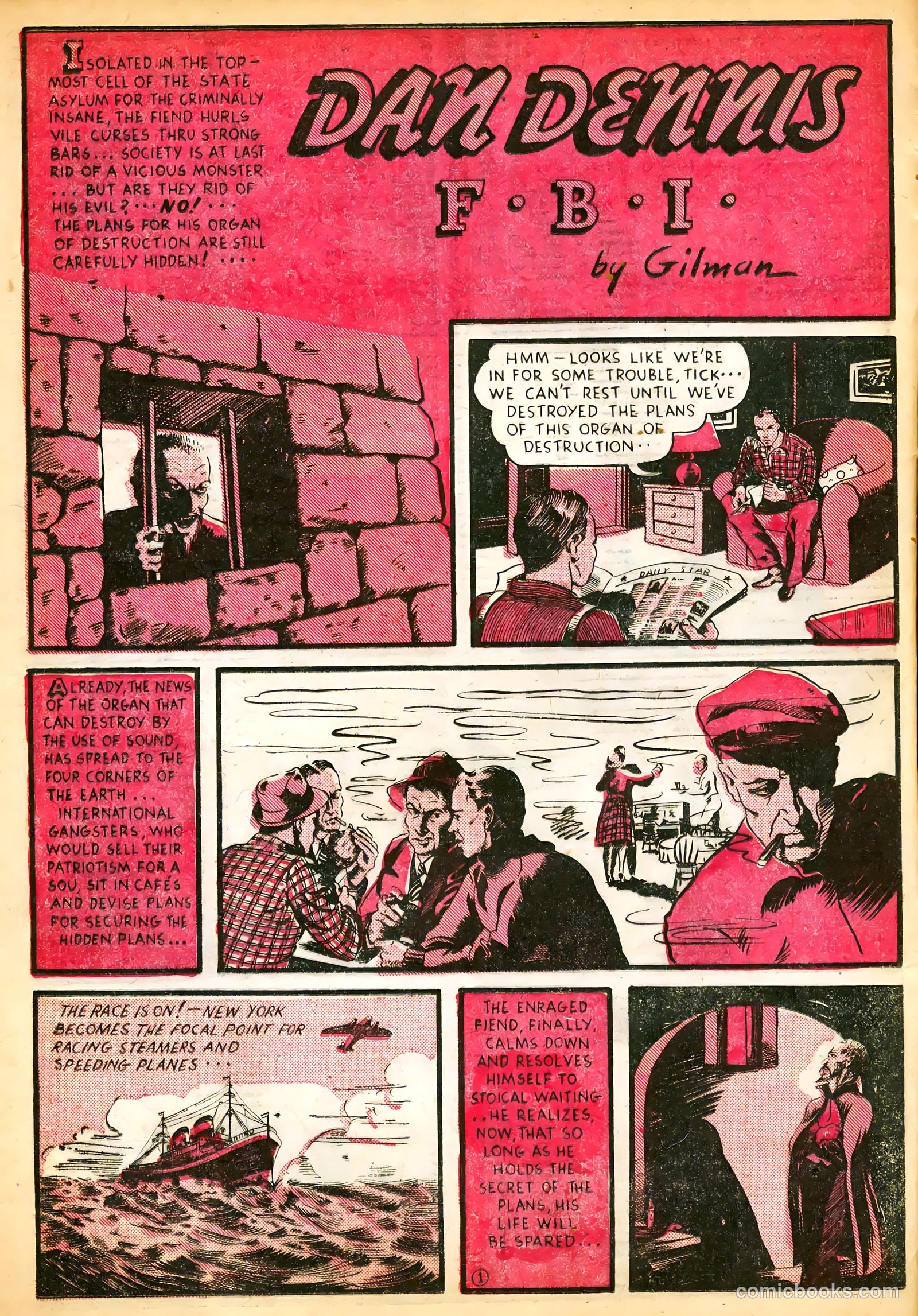 Keen Detective Funnies #12 — page 20 of 68