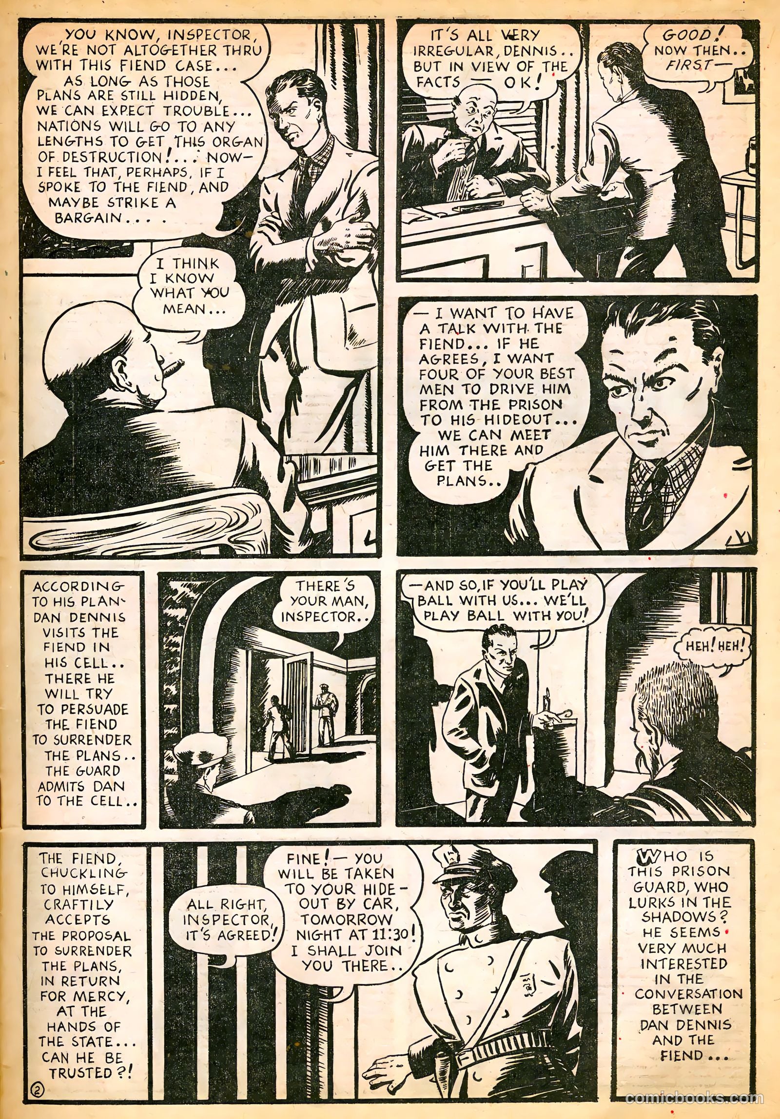Keen Detective Funnies #12 — page 21 of 68