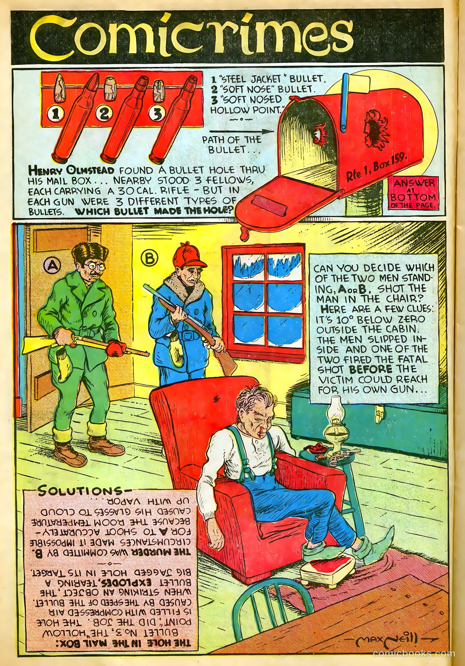 Keen Detective Funnies #12 — page 26 of 68