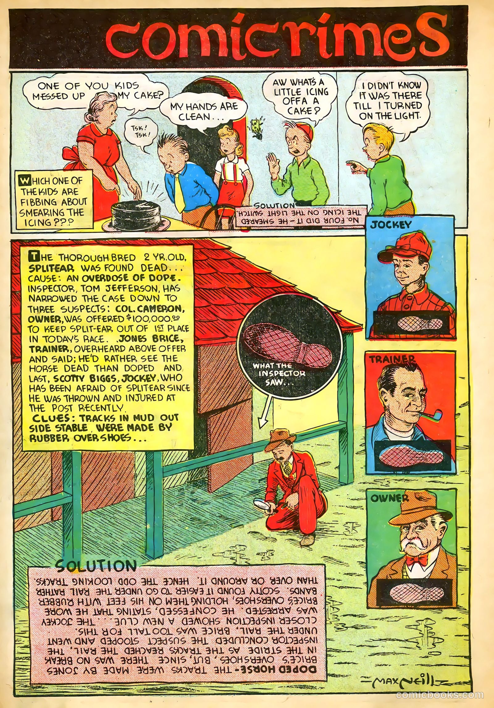 Keen Detective Funnies #12 — page 27 of 68