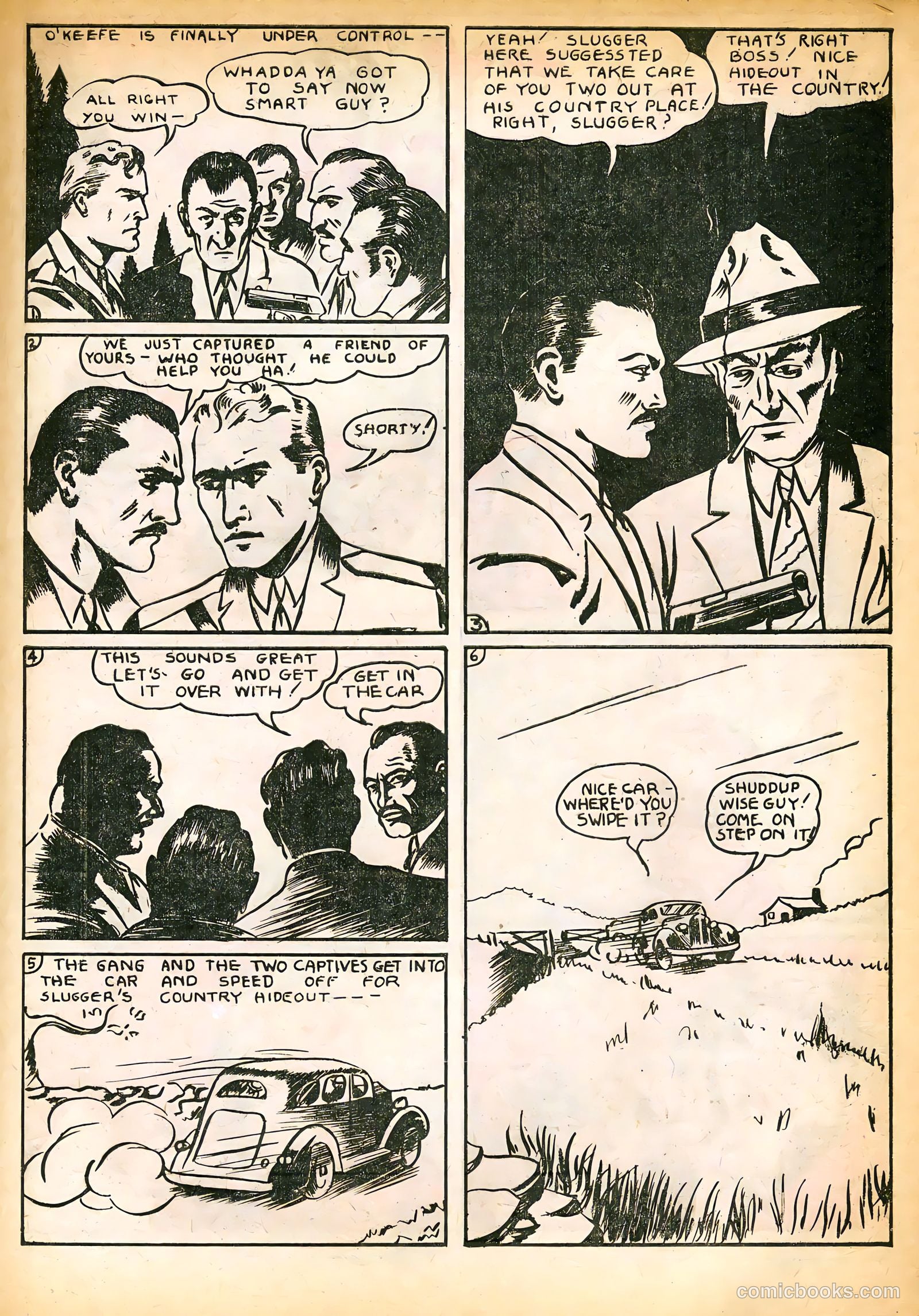 Keen Detective Funnies #12 — page 29 of 68