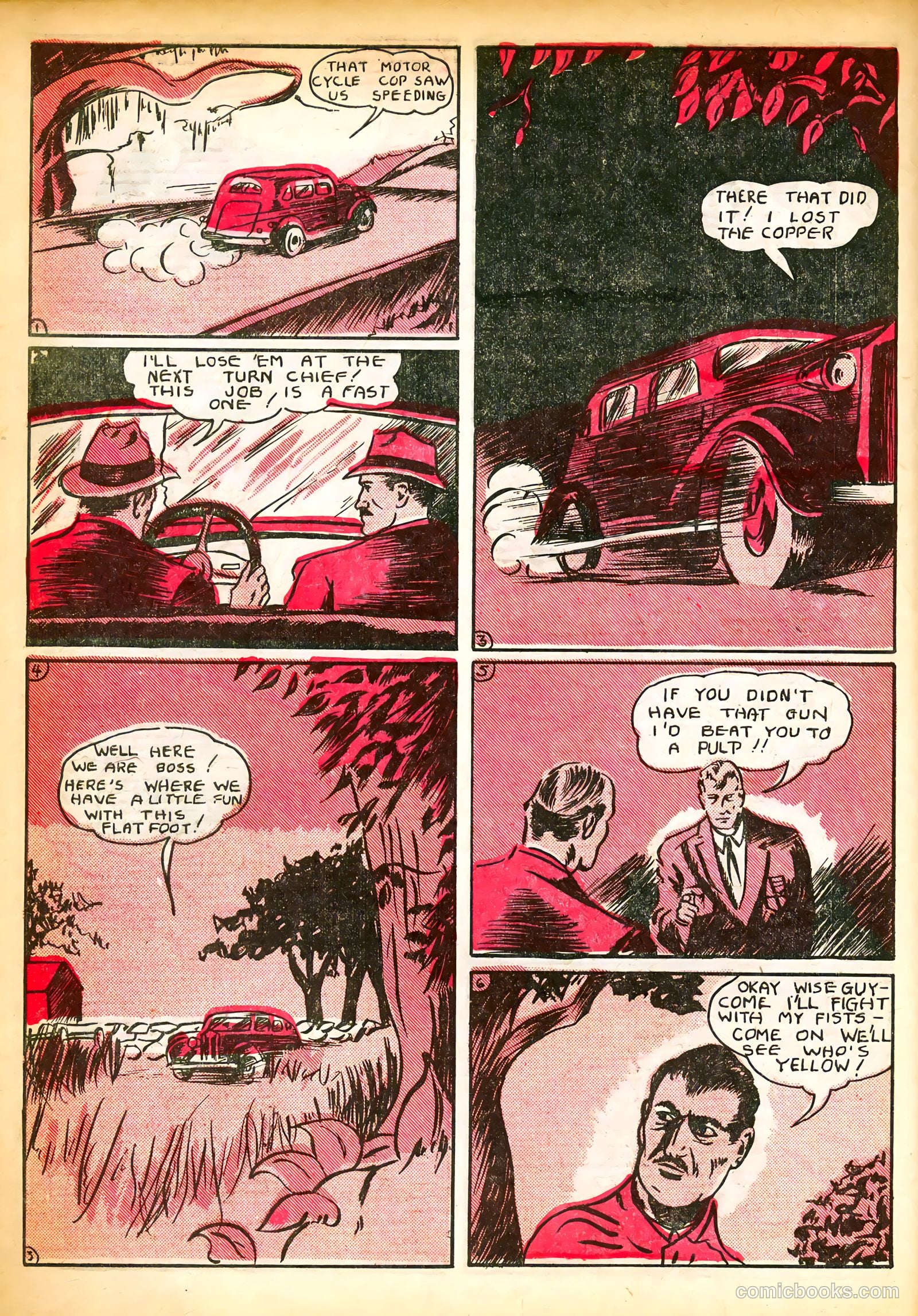 Keen Detective Funnies #12 — page 30 of 68
