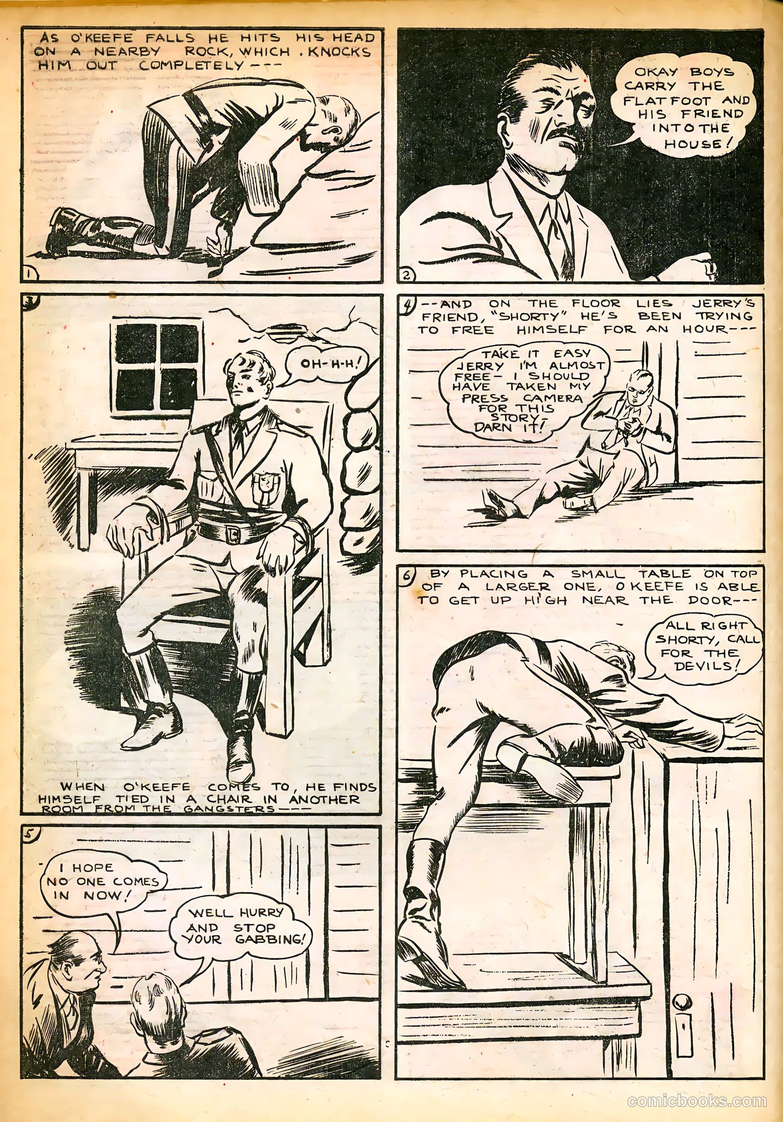 Keen Detective Funnies #12 — page 32 of 68