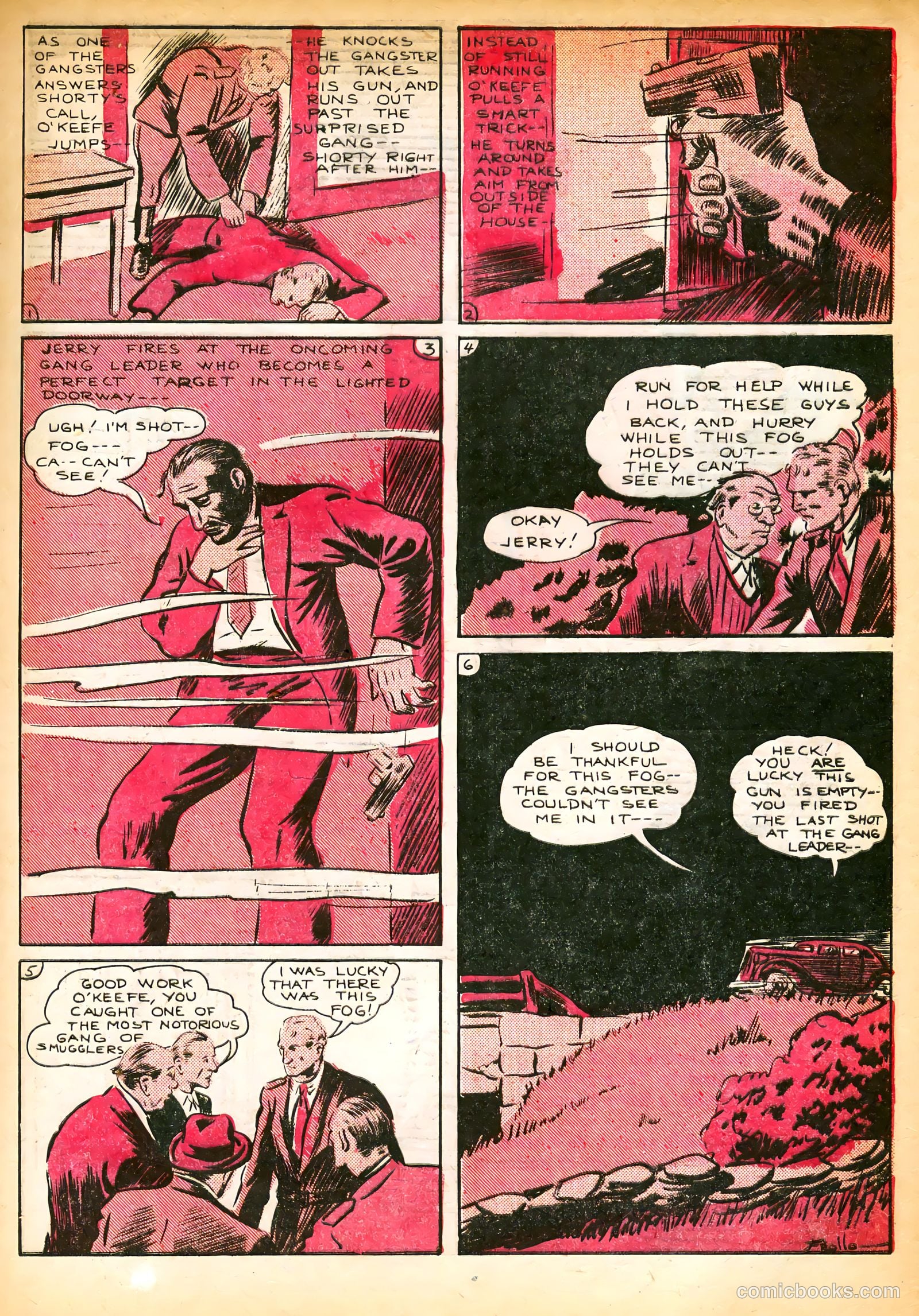 Keen Detective Funnies #12 — page 33 of 68